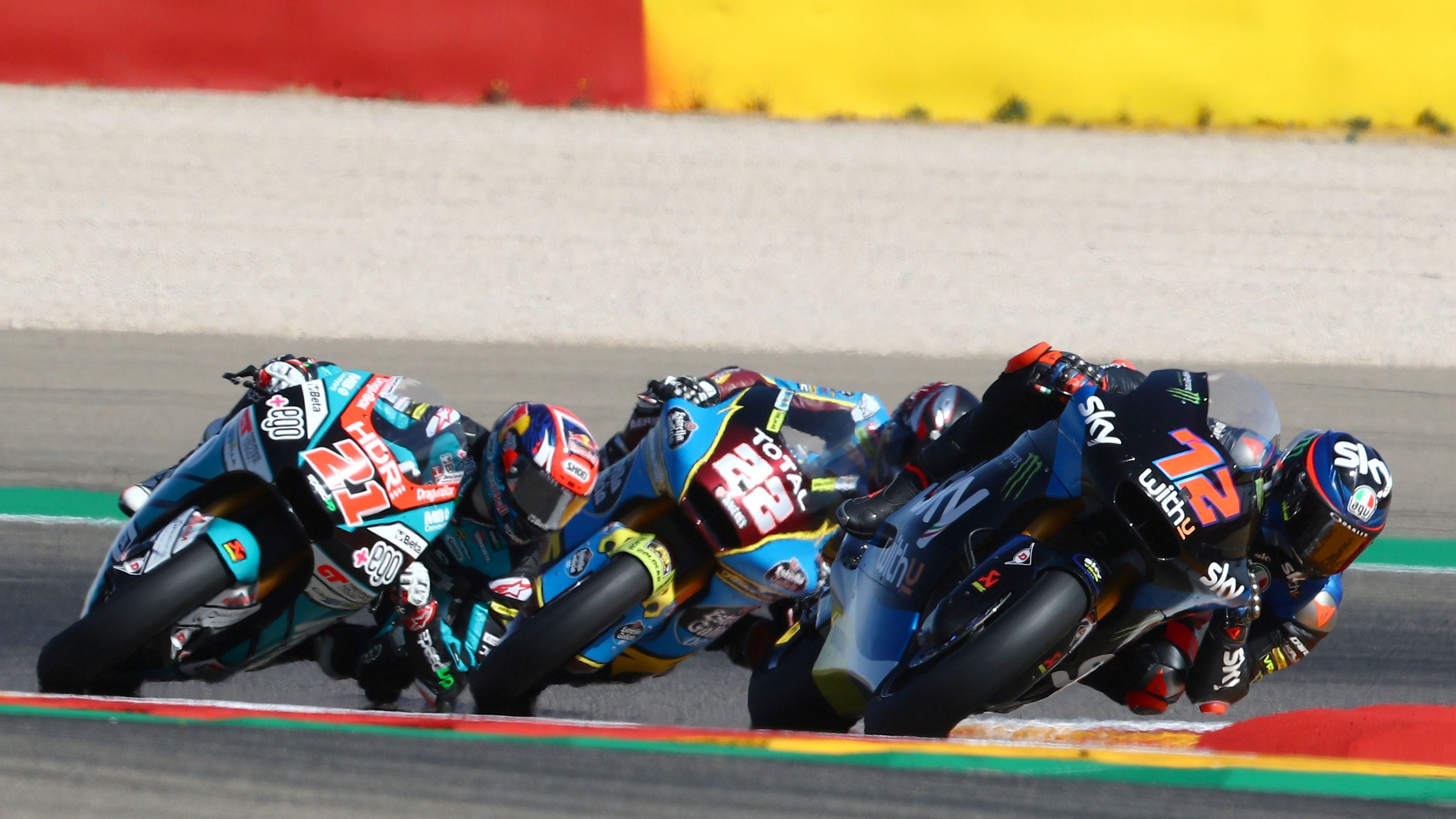 Marco Bezzecchi, Sam Lowes y Fabio Di Giannantonio fueron los más rápidos