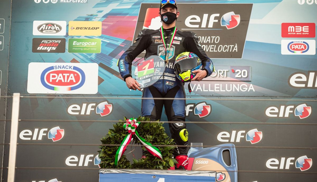 Luca Bernardi campeón de Supersport 600 Luca Bernardi campeón de Supersport 600