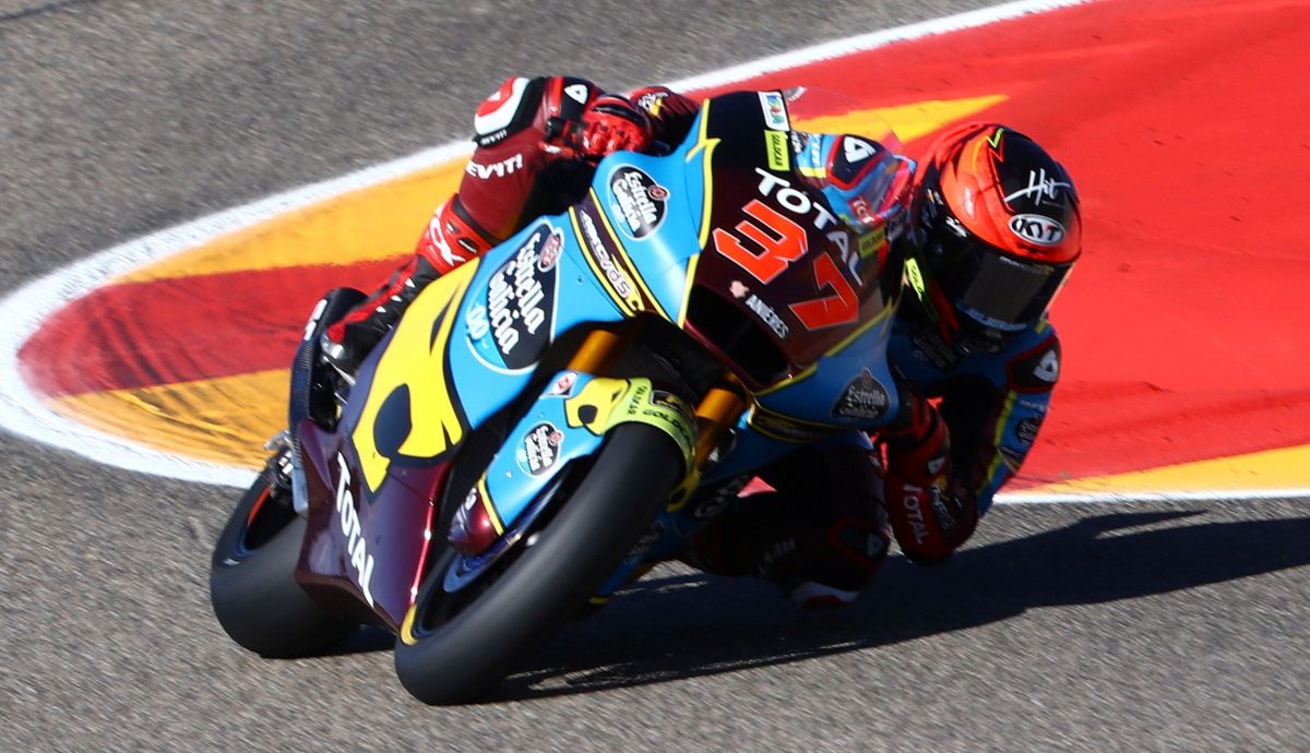 Augusto Fernández se ha llevado la FP1 en Teruel