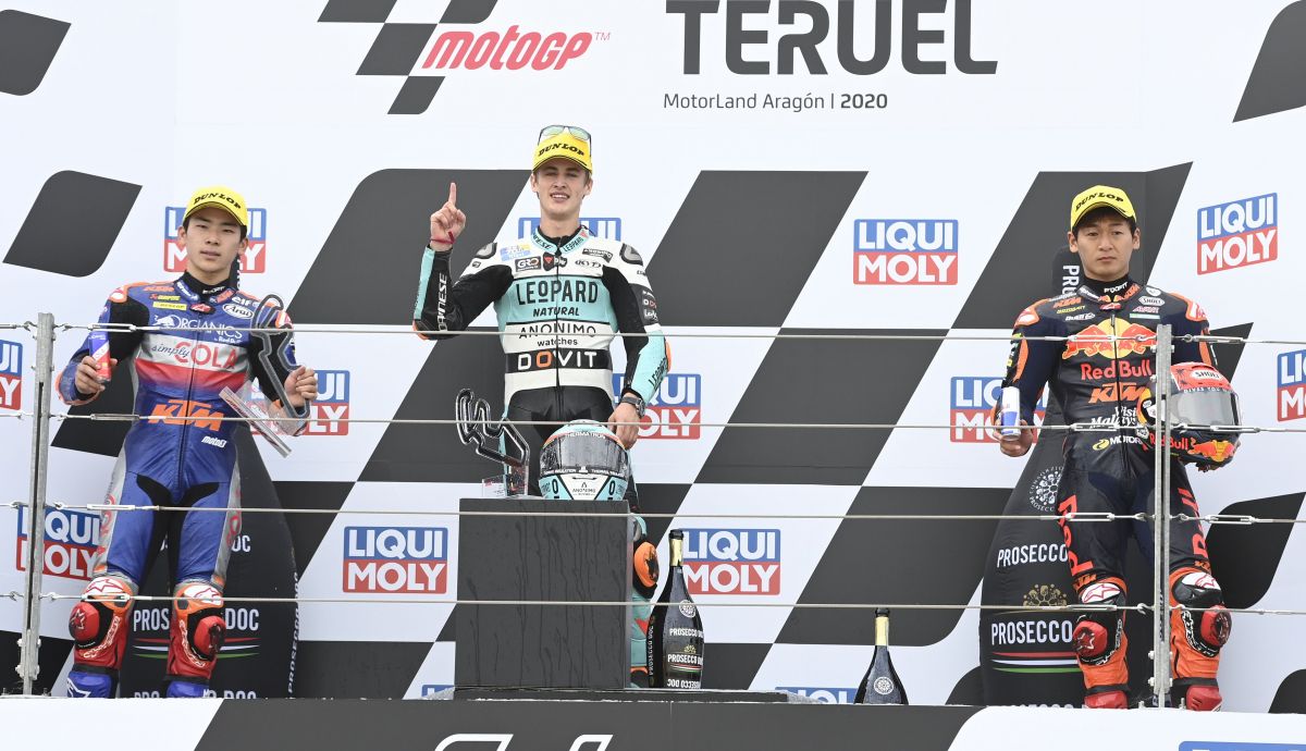 podio moto3 teruel