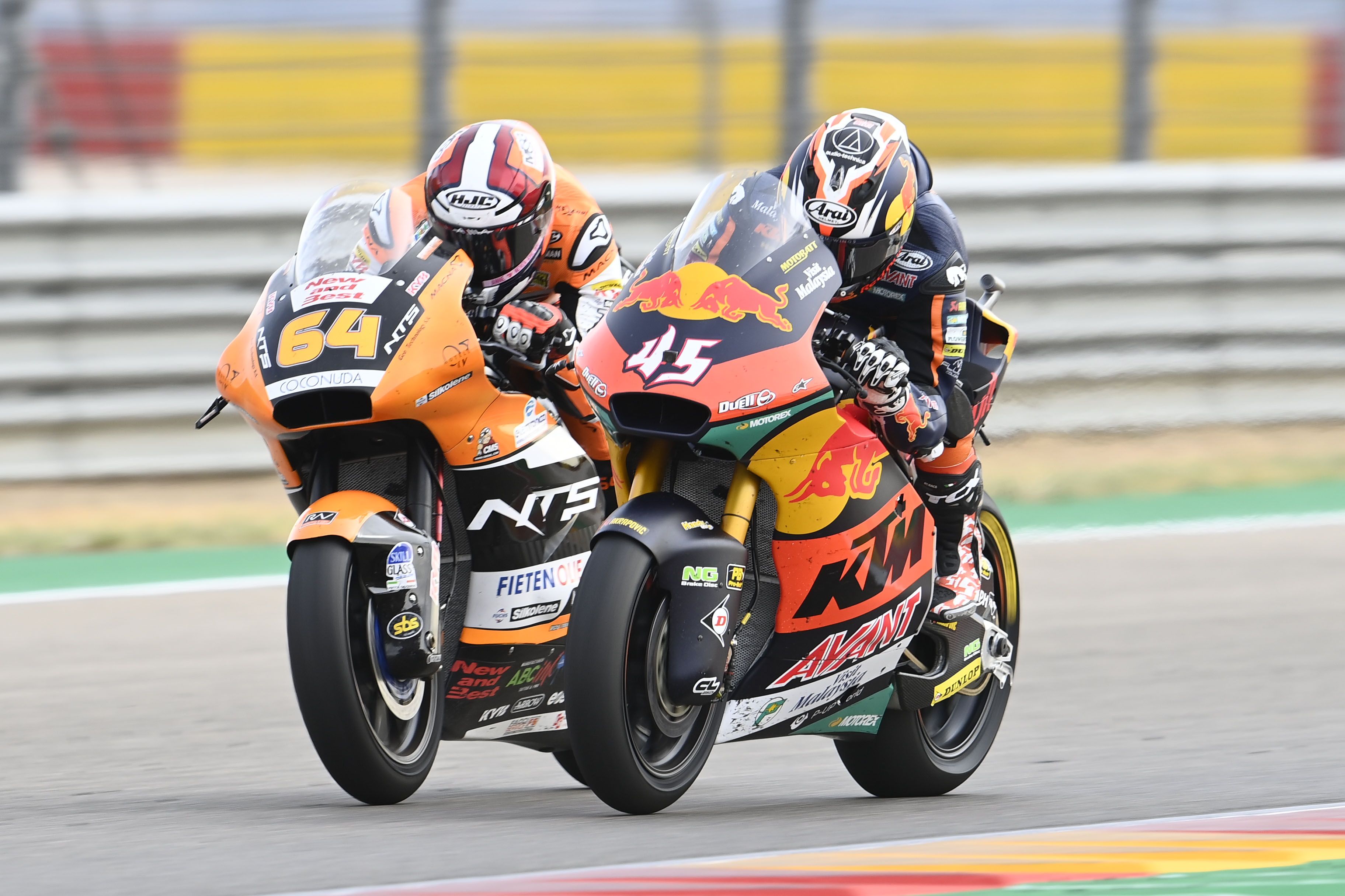 Bo Bendsneyder y Tetsuta Nagashima emparejados en la recta