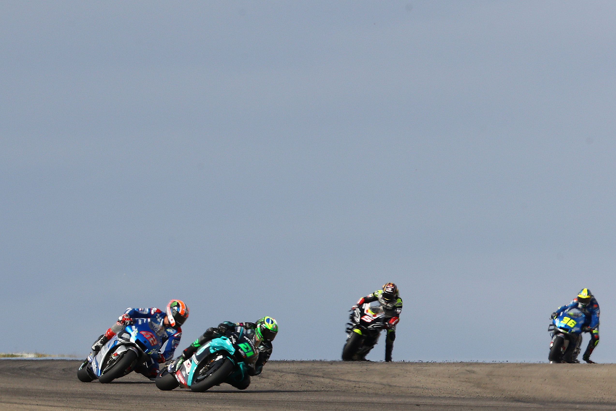 Franco Morbidelli logro en Teruel su segunda victoria en MotoGP 2020.