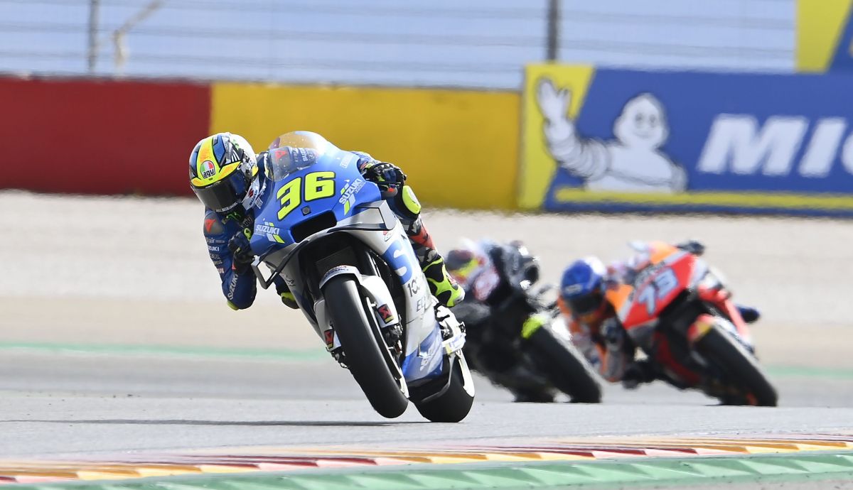 Joan Mir coge distancia sobre Johann Zarco y Álex Márquez Joan Mir coge distancia sobre Johann Zarco y Álex Márquez