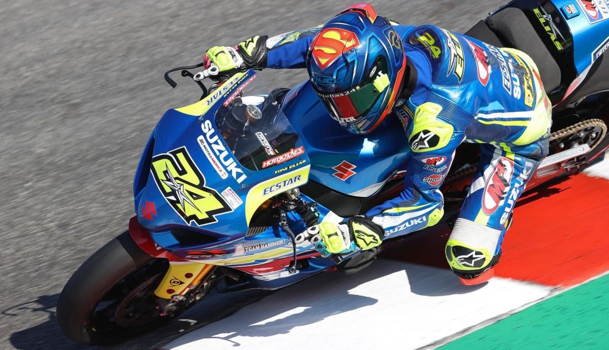 Toni Elías se despide de su periplo en Suzuki con tres podios consecutivos Toni Elías se despide de su periplo en Suzuki con tres podios consecutivos