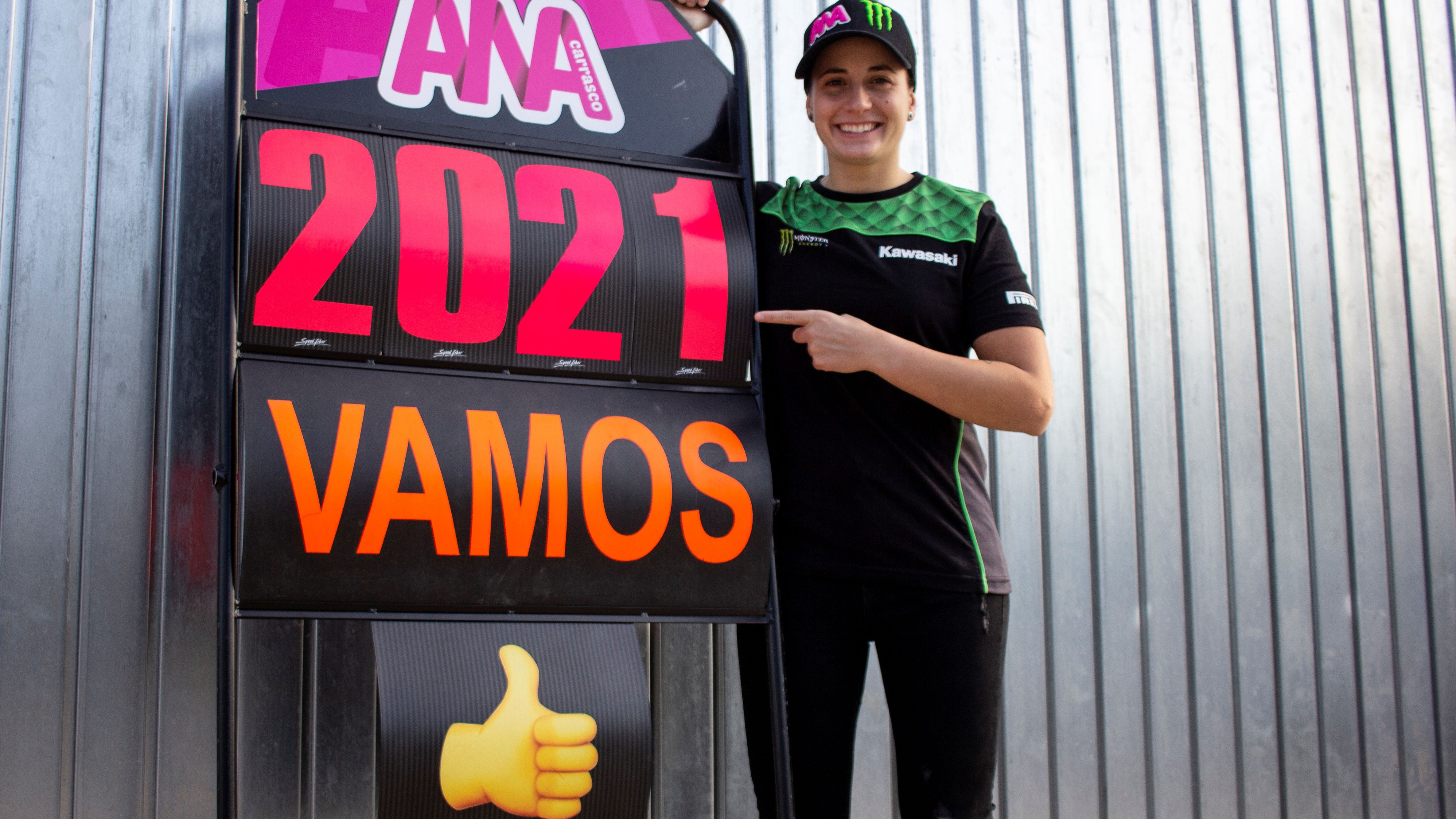 Ana Carrasco renueva con Kawasaki para el Mundial de Supersport 300 2021