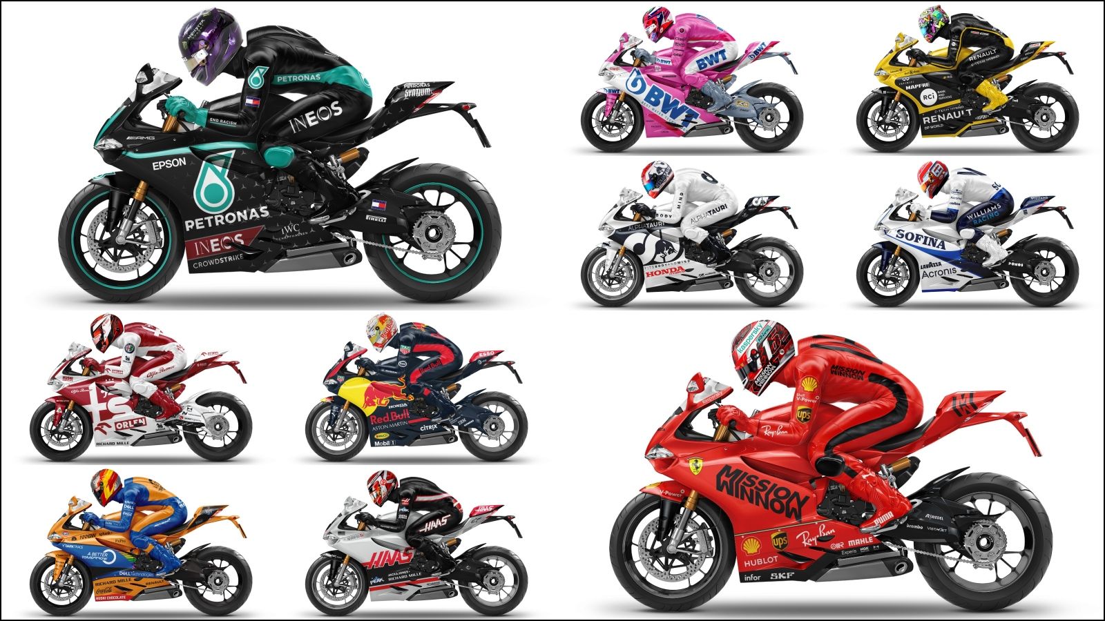 formula 1 de 2020 en motos