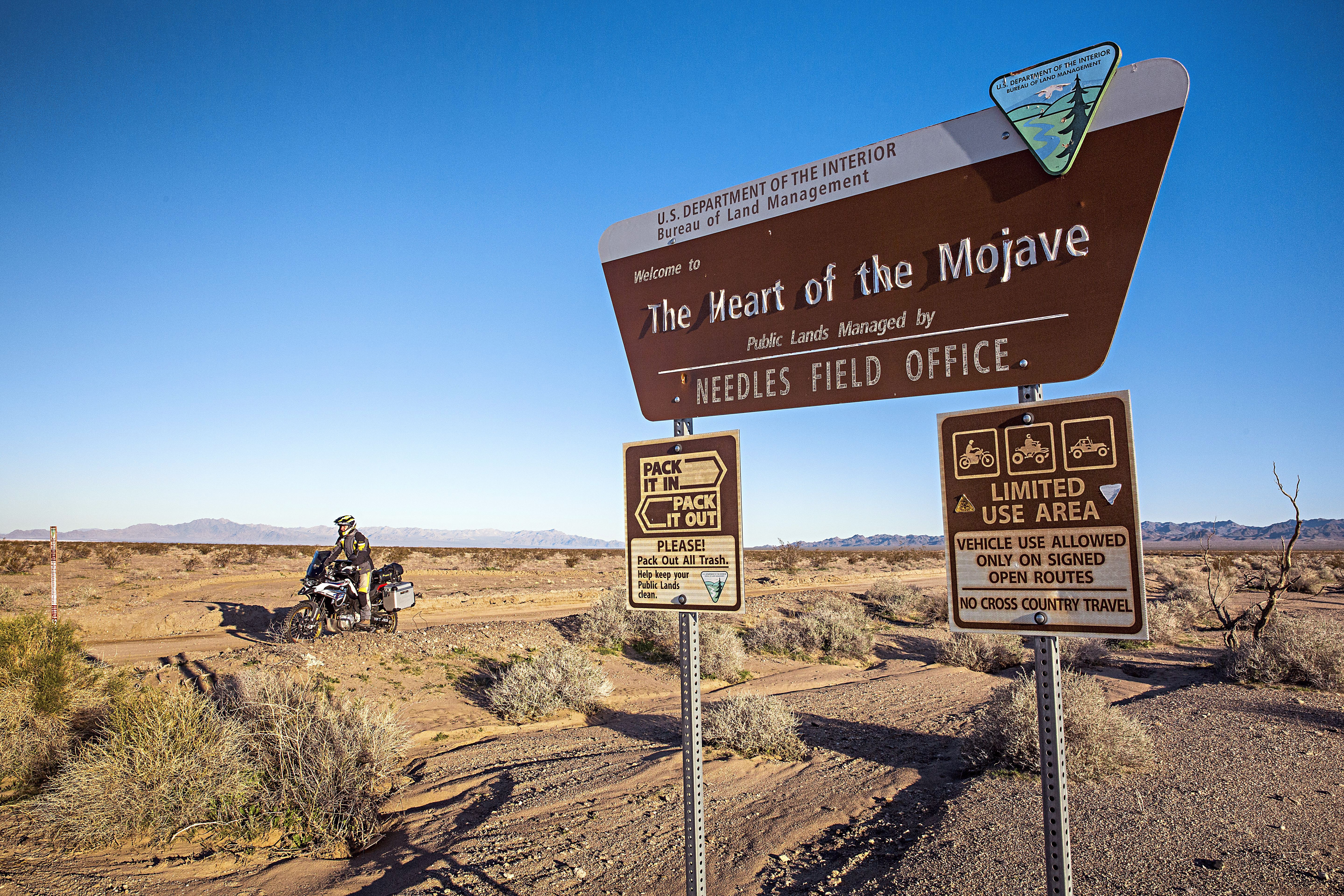 El terrorífico desierto de Mojave.