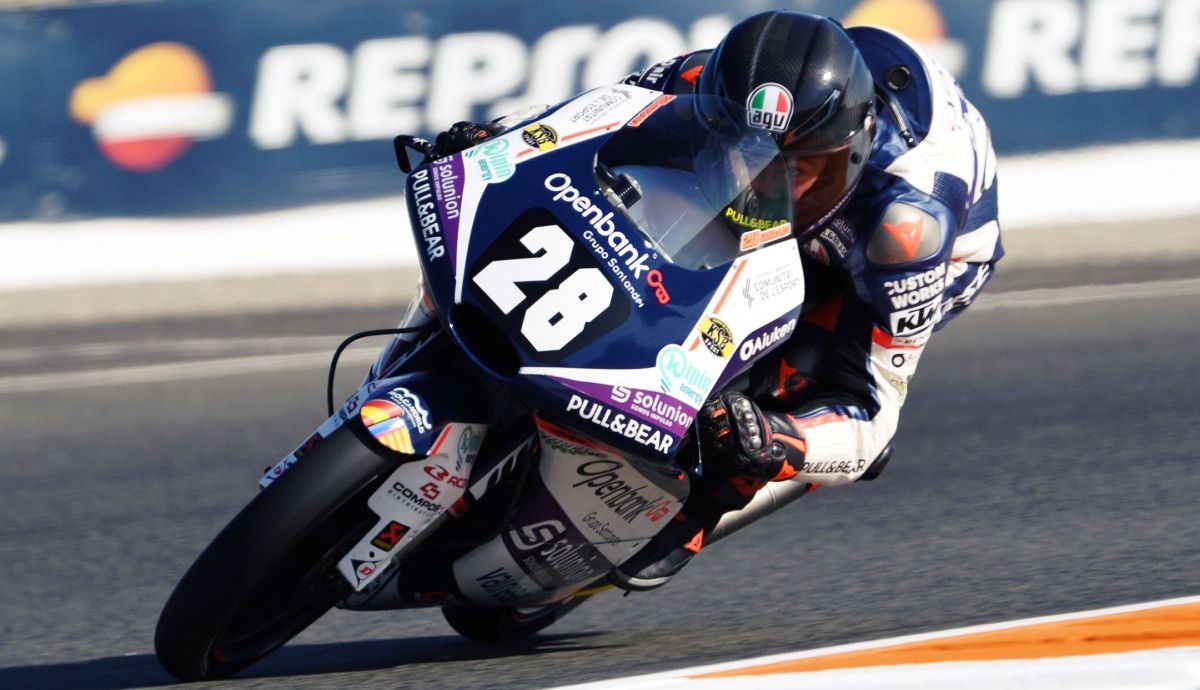 Izan Guevara se ha proclamado campeón del mundo junior de Moto3 2020 Izan Guevara se ha proclamado campeón del mundo junior de Moto3 2020