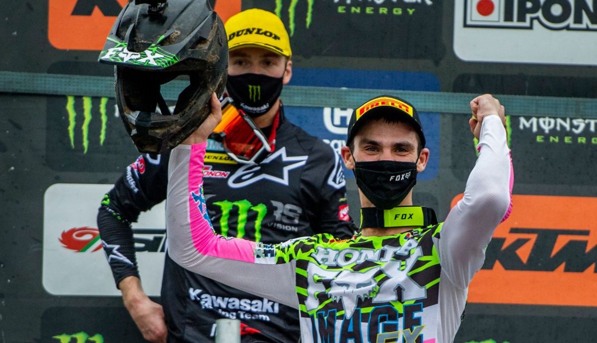 Tim Gajser, Campeón del Mundo de MXGP 2020 (Foto: Honda/Bavo Sjwigers) Tim Gajser, Campeón del Mundo de MXGP 2020 (Foto: Honda/Bavo Sjwigers)