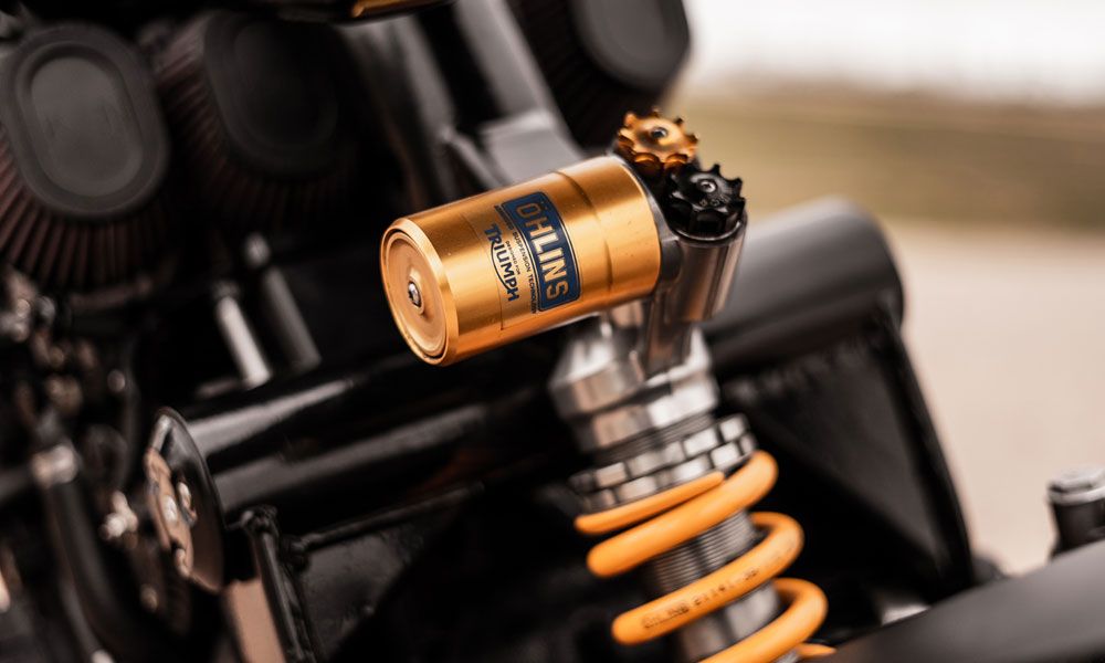 Suspensiones Öhlins en esta Throwback