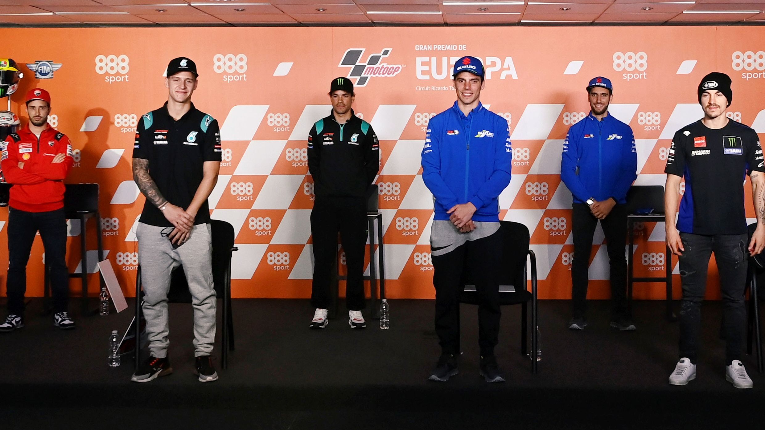 Los candidatos al título de MotoGP