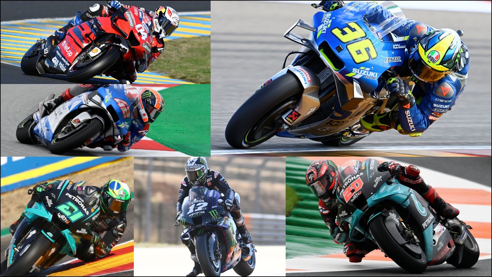 MotoGP 2020 tiene seis candidatos Joan Mir, Fabio Quartararo, Maverick Viñales, Franco Morbidelli, Andrea Dovizioso y Álex Rins