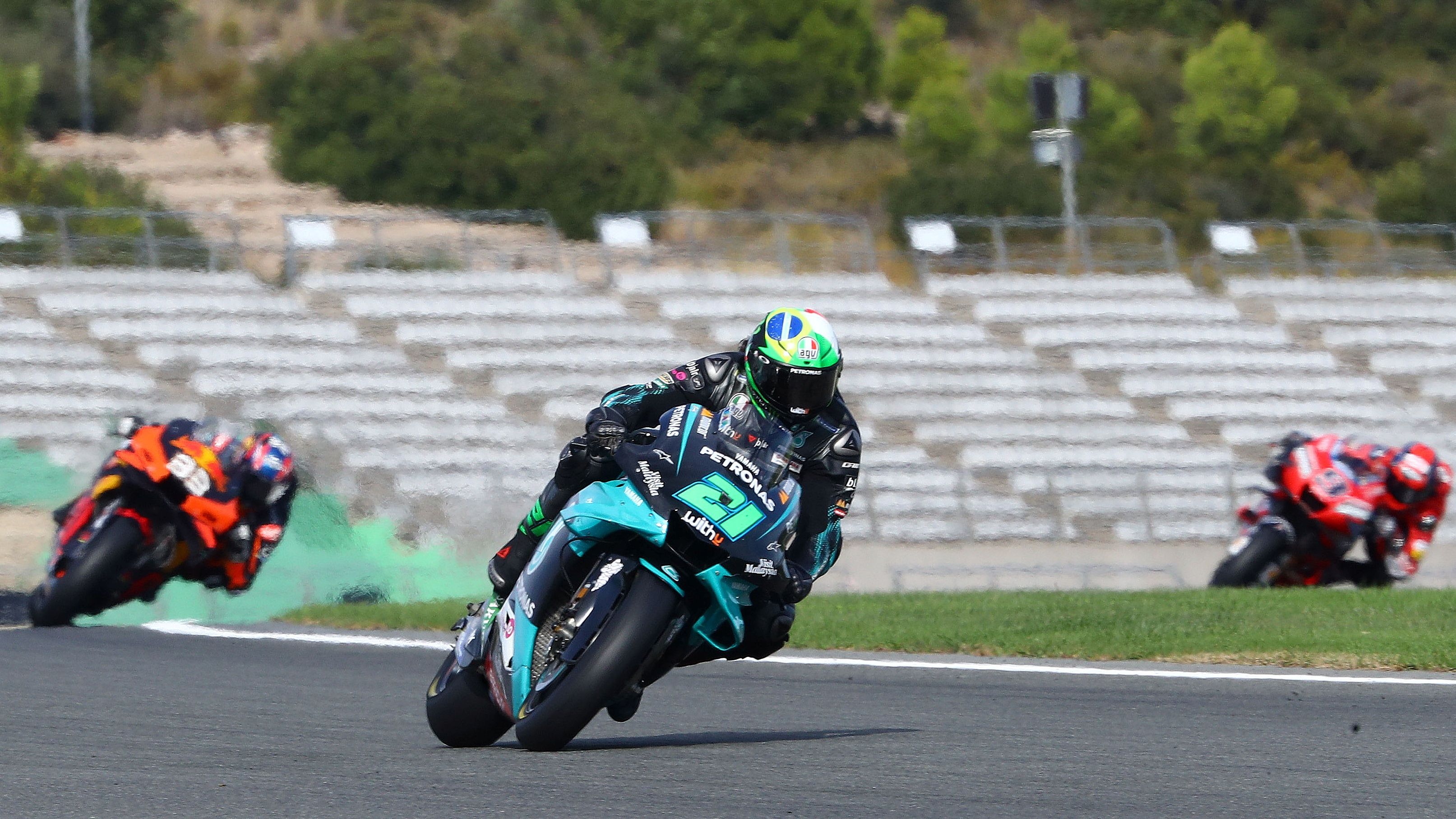 Franco Morbidelli fue la mejor Yamaha y acabó undécimo