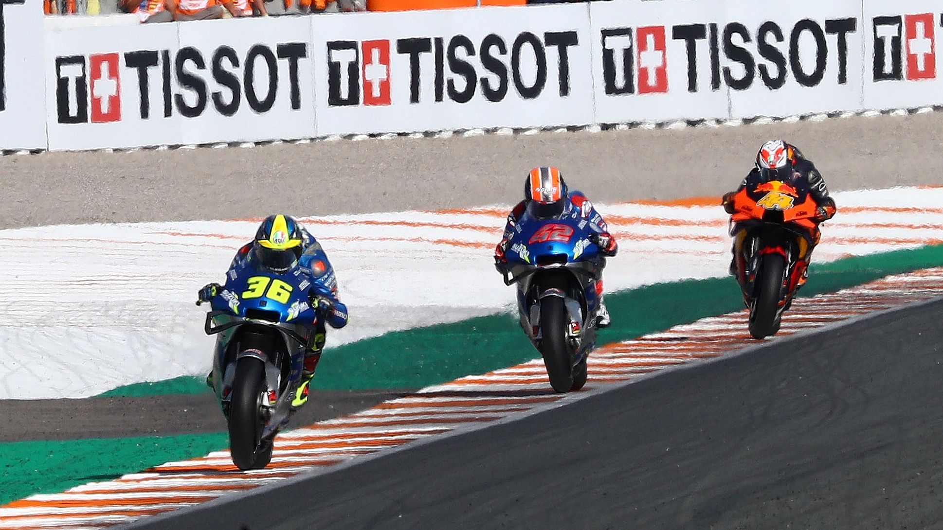 Joan Mir abre hueco sobre Álex Rins y Pol Espargaró