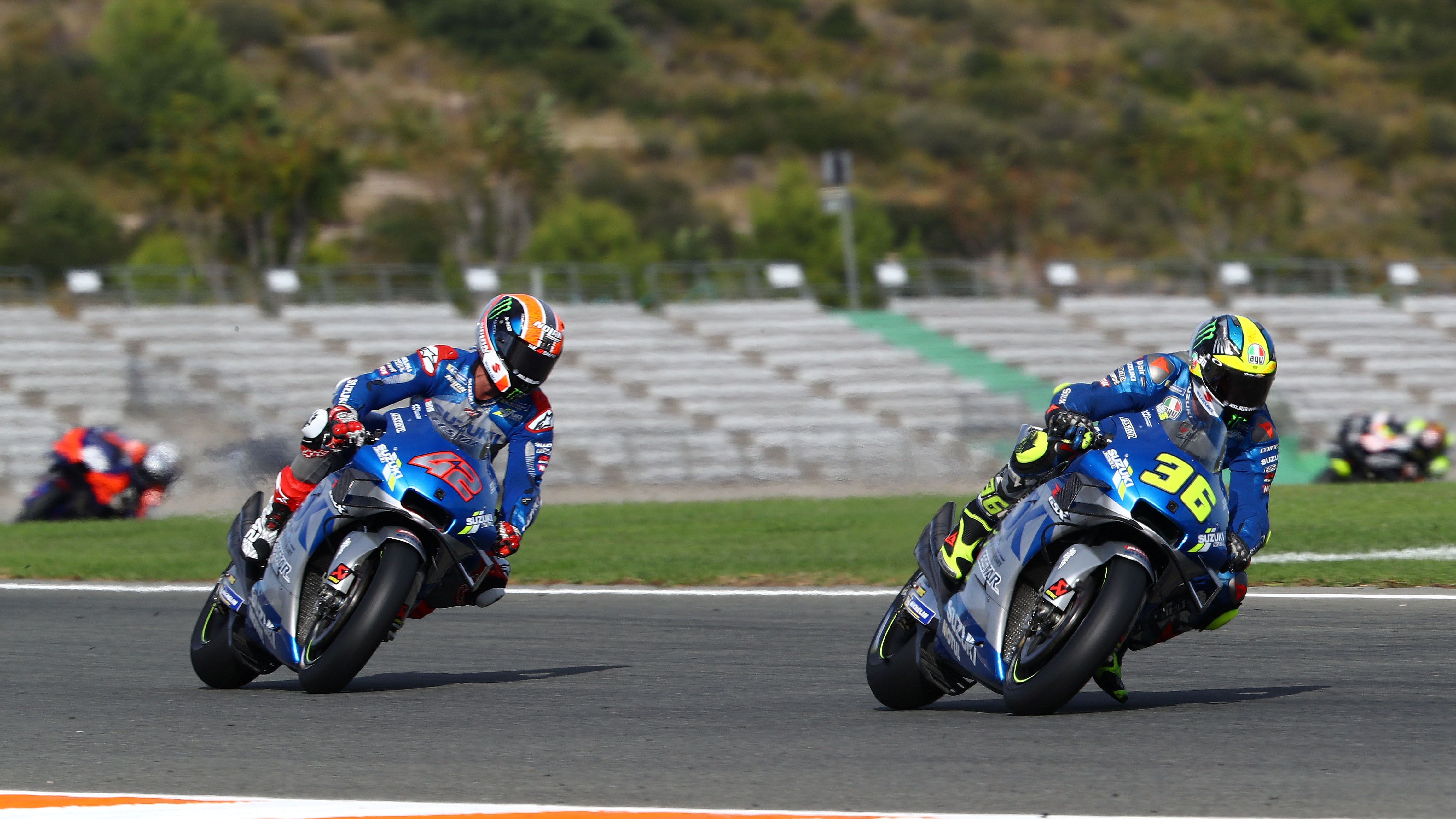 Joan Mir se impuso a Álex Rins el domingo y ahora puede ser campeón en el GP de Valencia