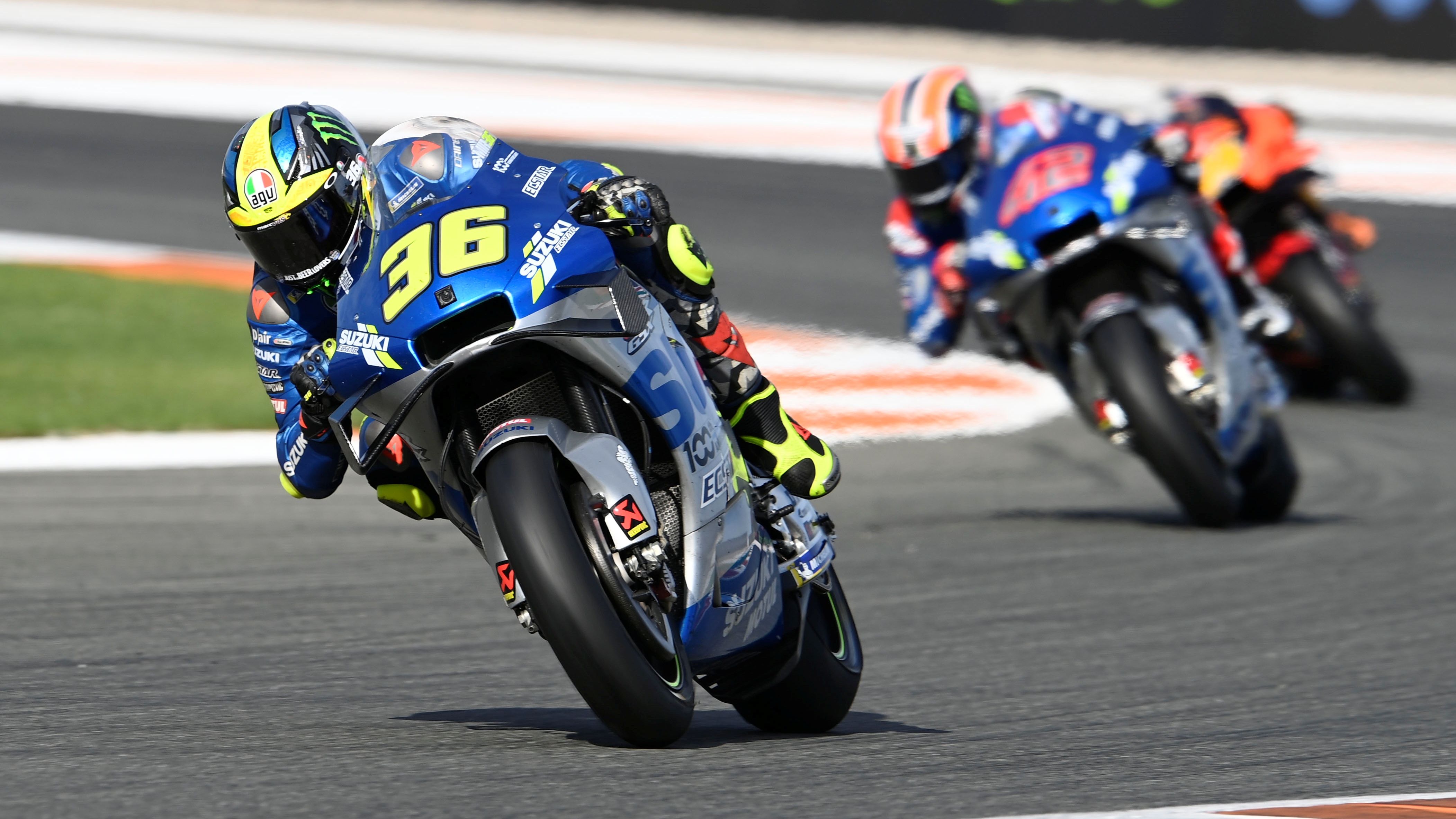 Joan Mir mete distancia a Álex Rins y Pol Espargaró para ganar el GP de Europa de MotoGP 2020.
