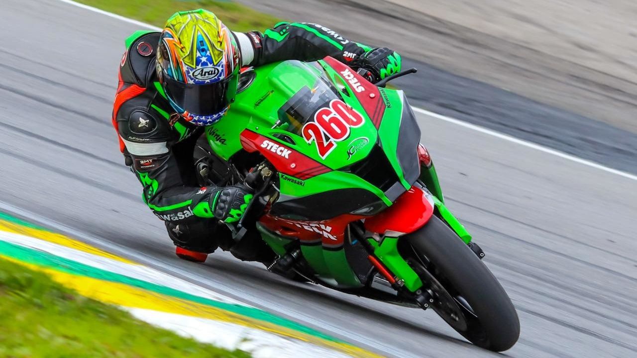 Matheus Barbosa era doble campeón brasileño de Supersport