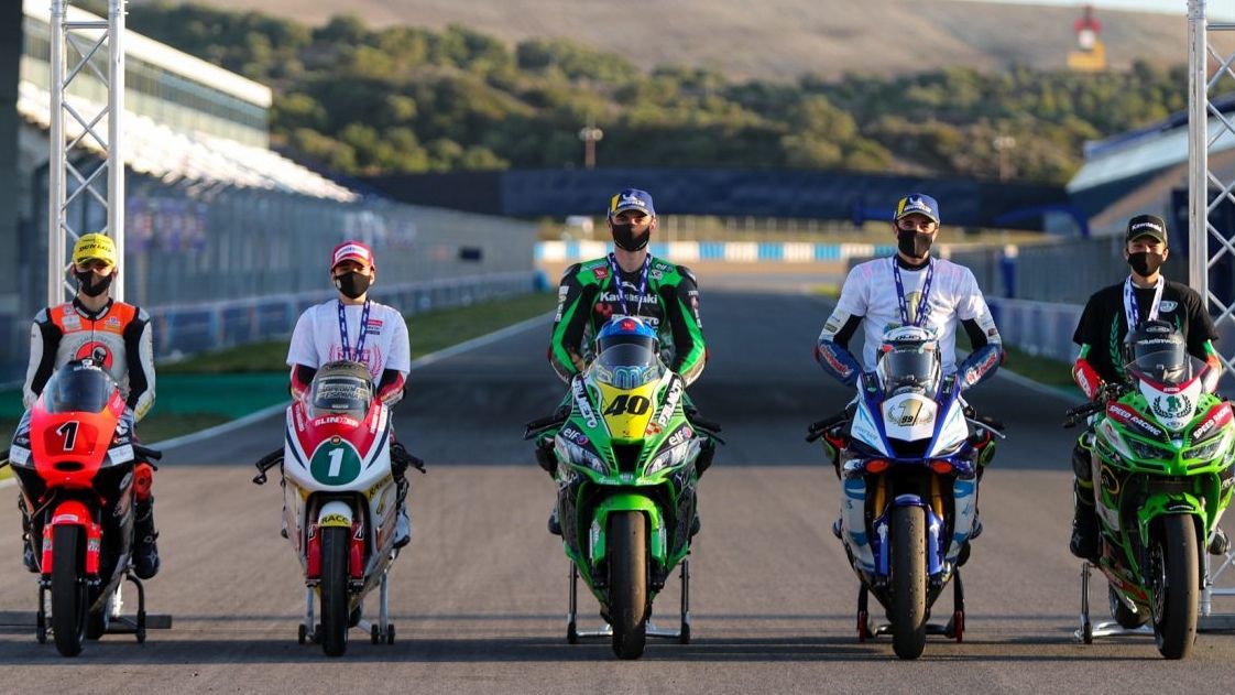 David Real, Brian Uriarte, Román Ramos, Óscar Gutiérrez y Eric Fernández, los campeones del ESBK 2020