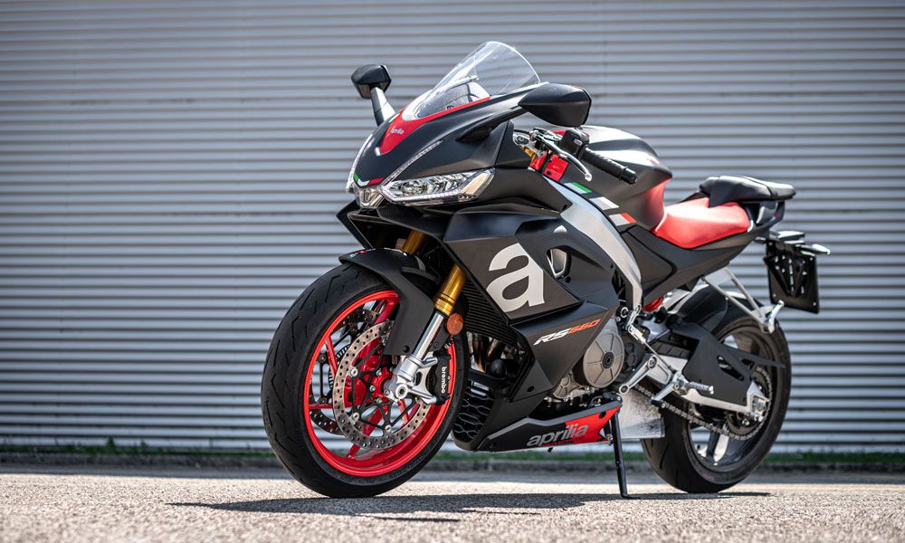 Aprilia RS 660: La horquilla invertida tiene reglajes de tres vías