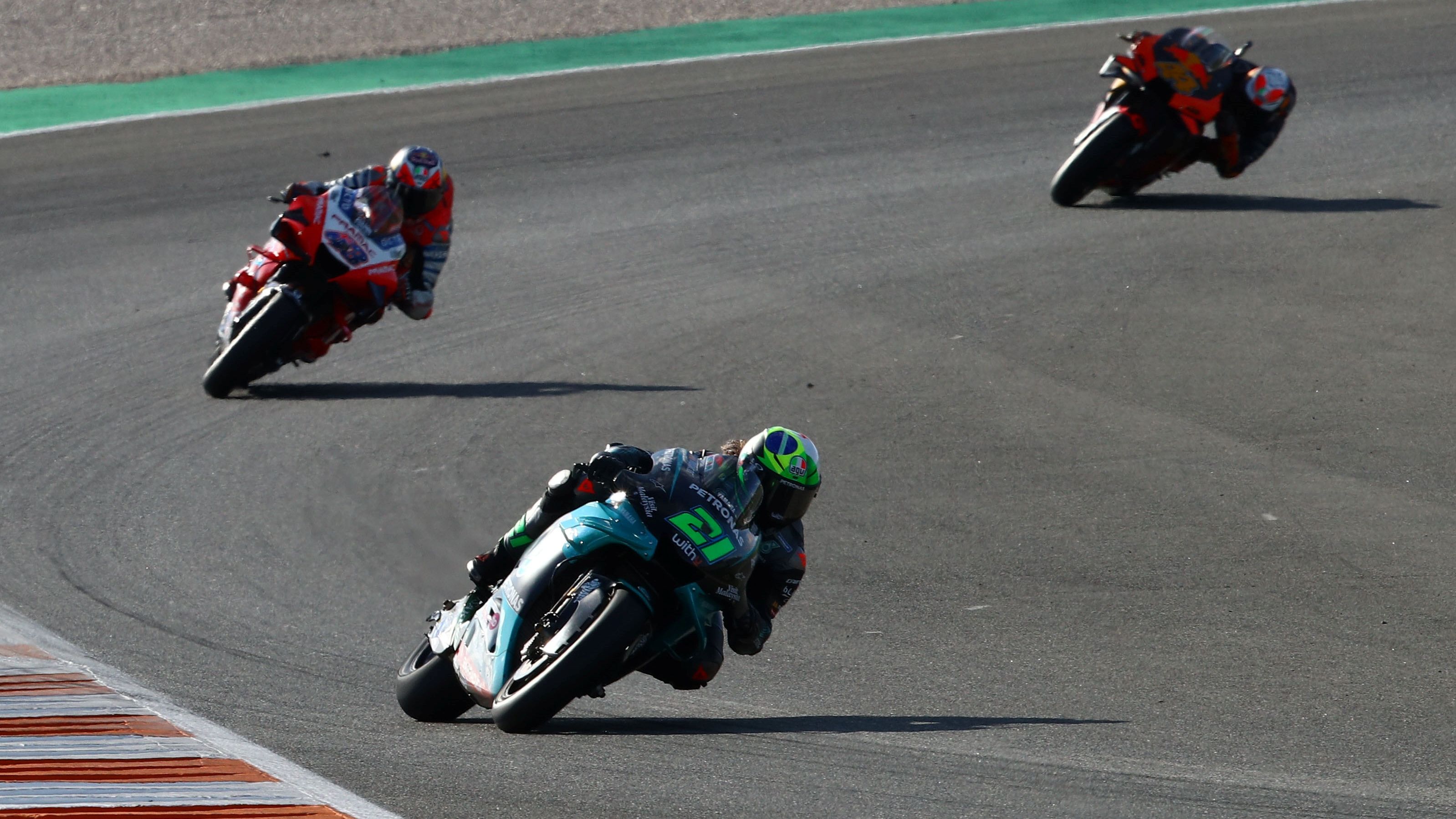 Franco Morbidelli abre hueco sobre Jack Miller y Pol Espargaró