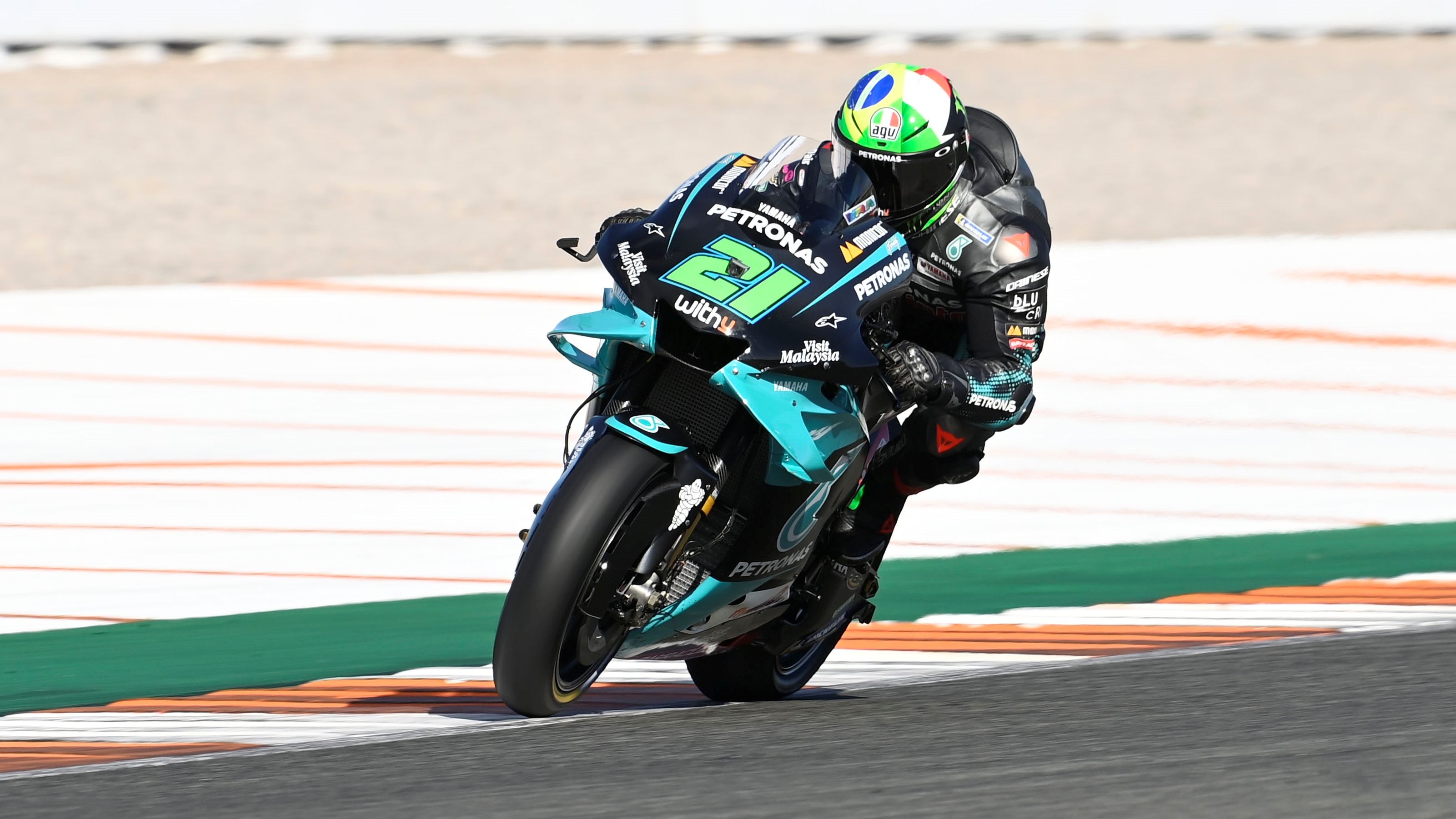 Franco Morbidelli corriendo para el Petronas SRT