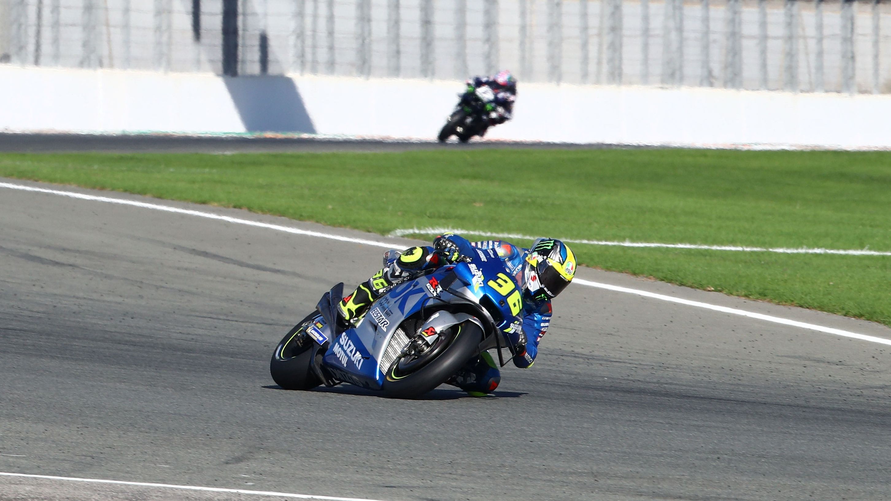 Joan Mir tuvo una carrera tranquila en Valencia rumbo al título mundial de MotoGP 2020.