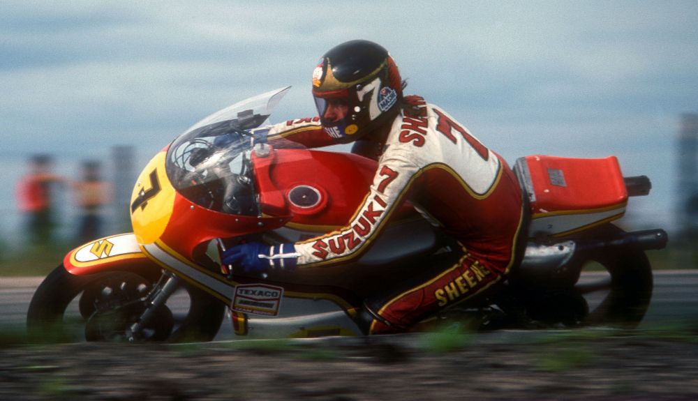 En 1976 Barry Sheene consiguió el primero de sus dos títulos consecutivos de 500cc En 1976 Barry Sheene consiguió el primero de sus dos títulos consecutivos de 500cc