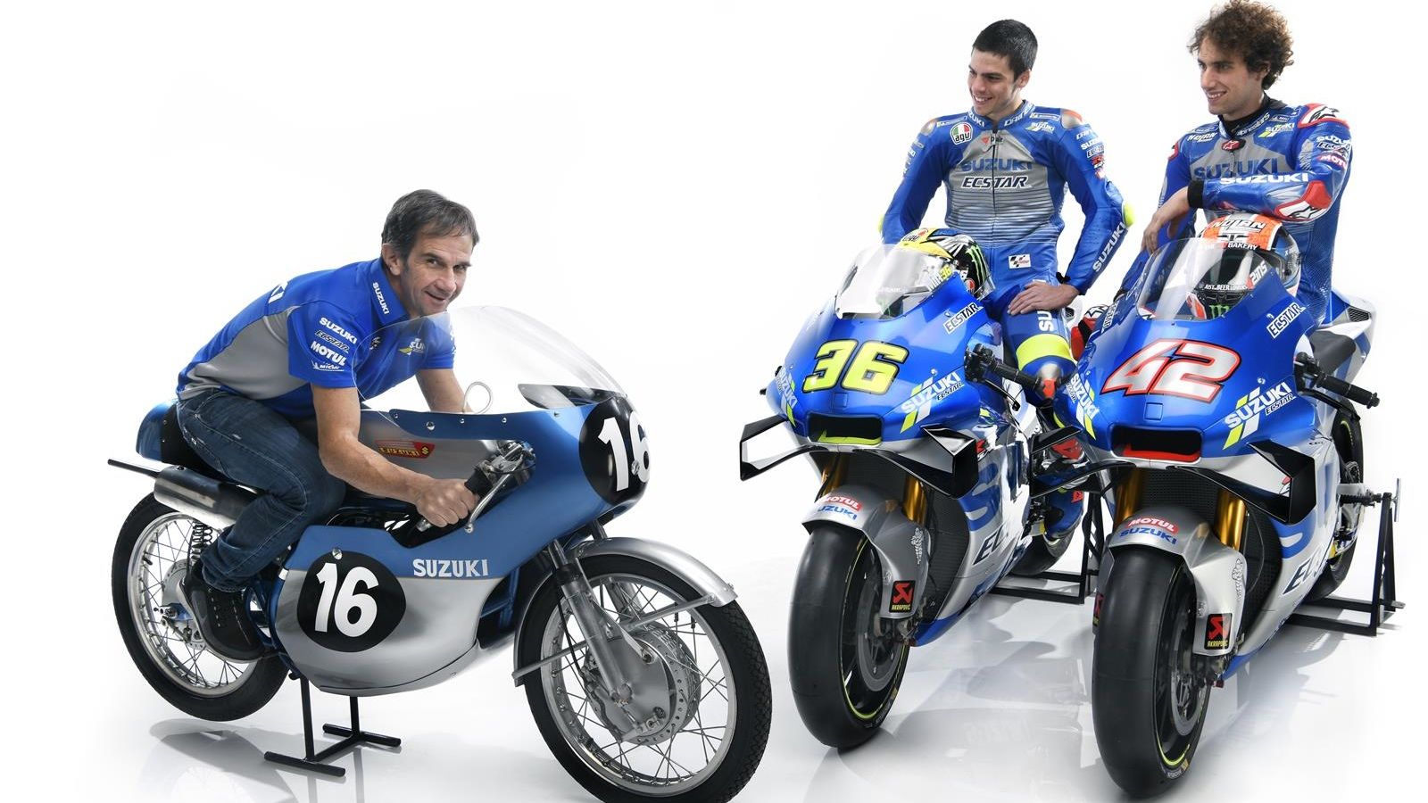 La Suzuki GSX RR de 2020 cambió de colores en honor a los 60 años de Suzuki en el Mundial