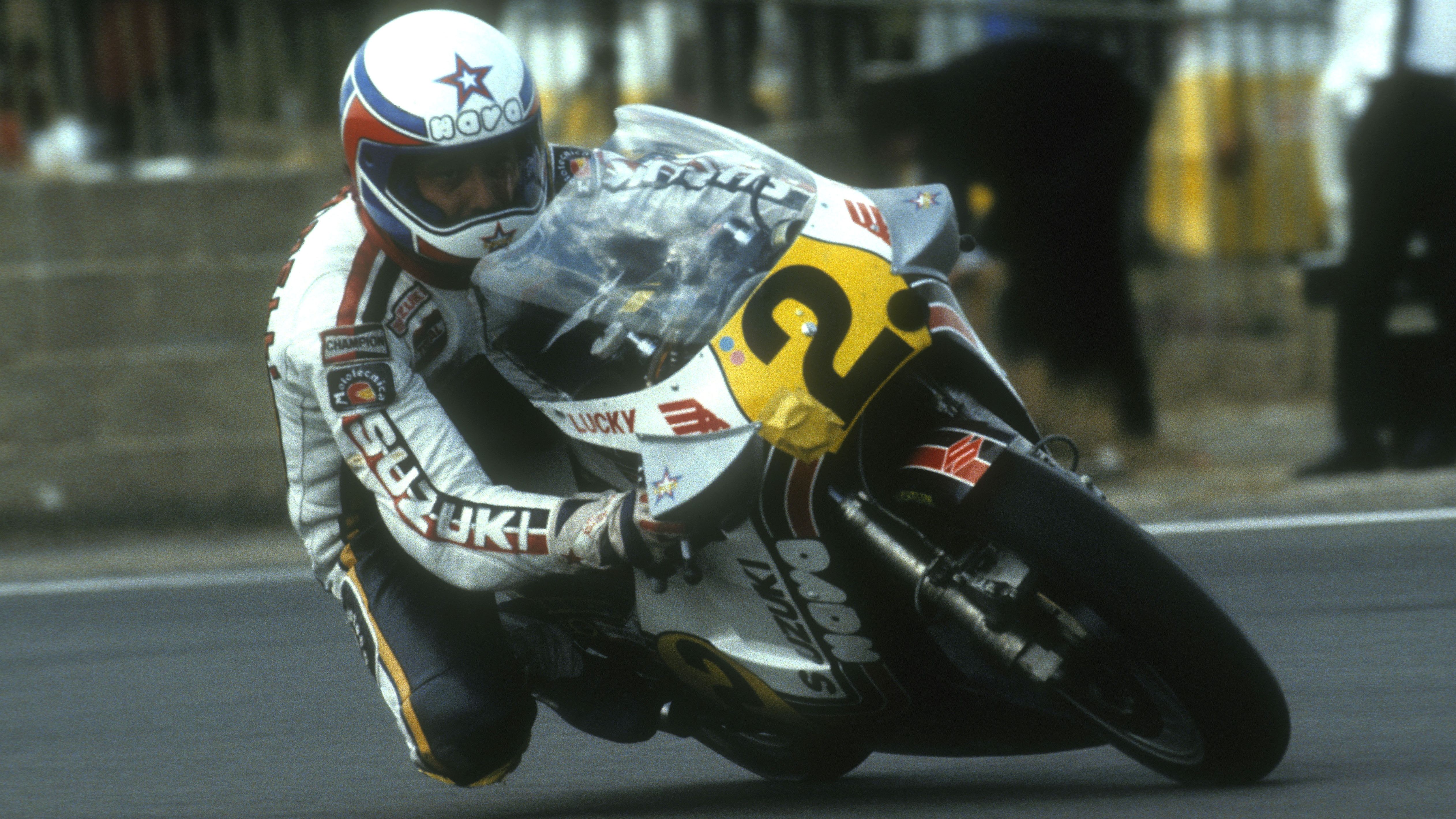 Marco Lucchinelli devolvió el título de 500cc a Suzuki en 1981