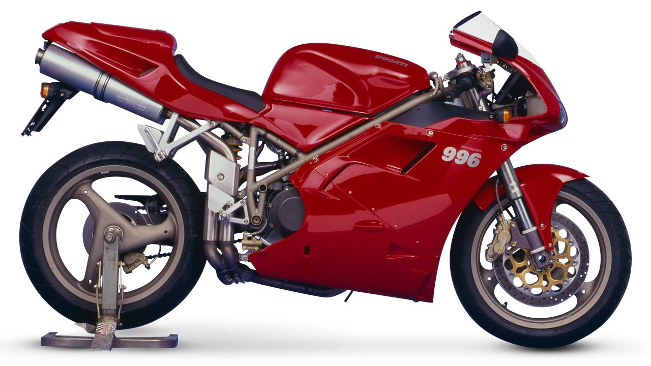 Ducati 996 1999. La sustituta de la 916.