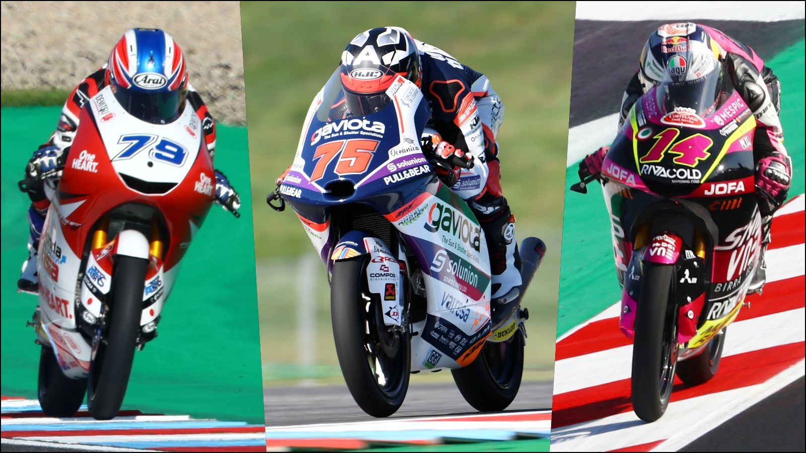 Albert Arenas, Ai Ogura y Tony Arbolino se jugarán el título de Moto3 2020 en Portimao
