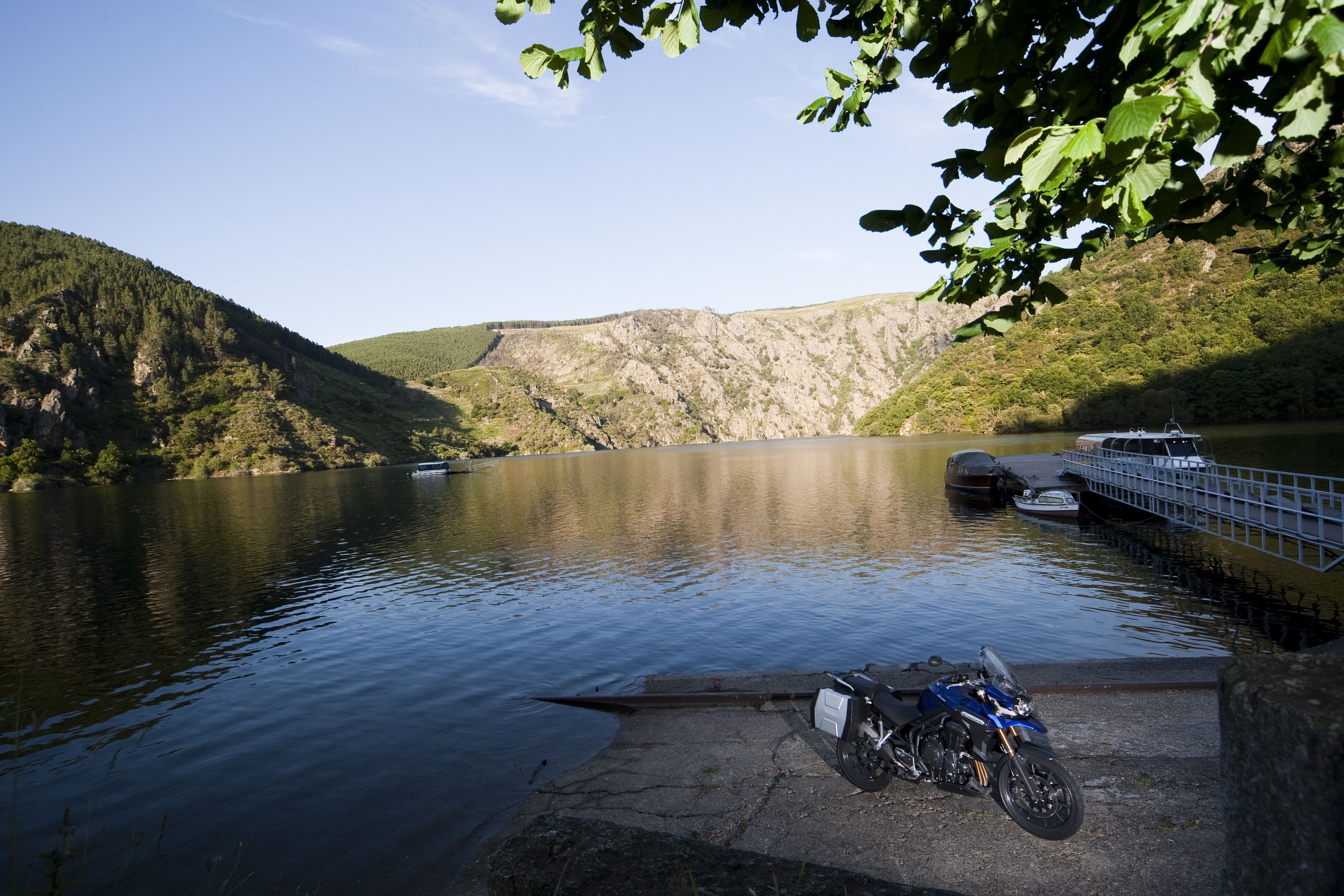 Rutas en moto por el norte. Santo Estevo