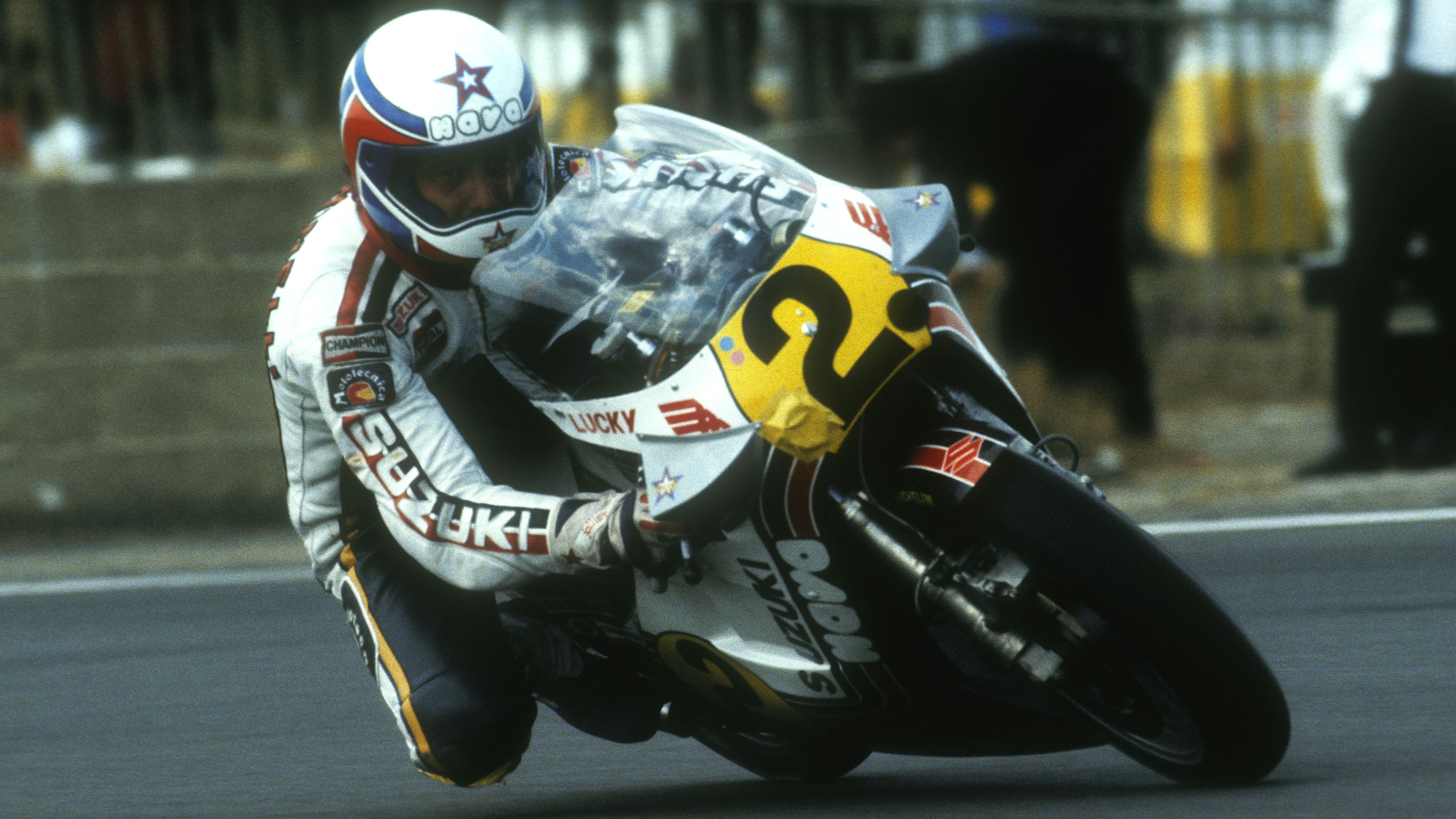 Marco Lucchinelli (1981 con Suzuki)