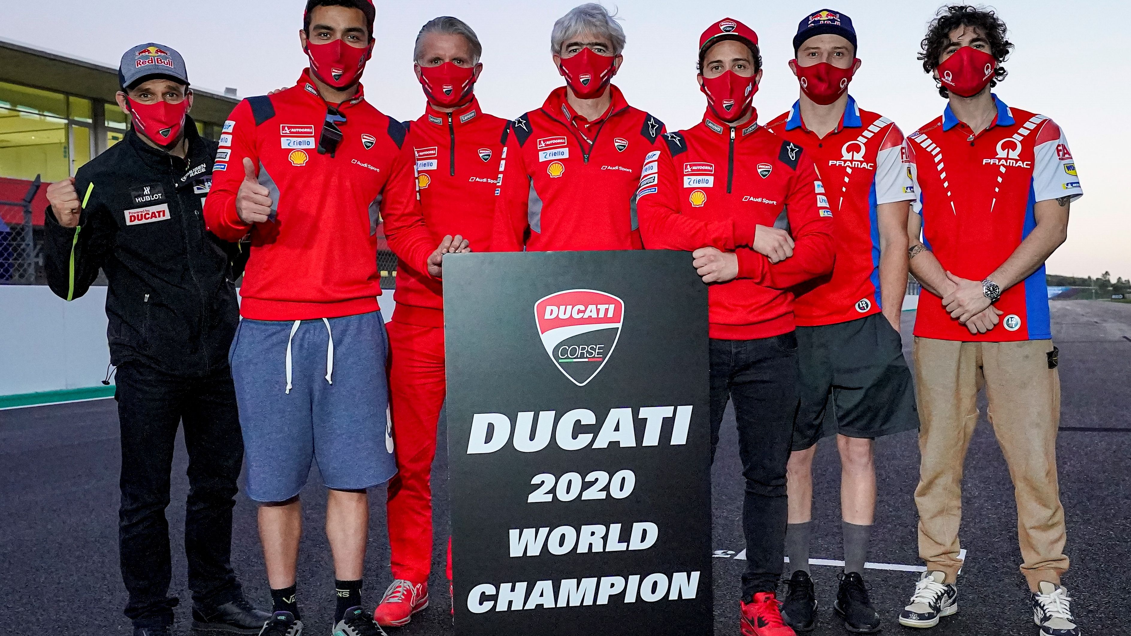 Ducati se ha llevado el título de constructores en MotoGP 2020