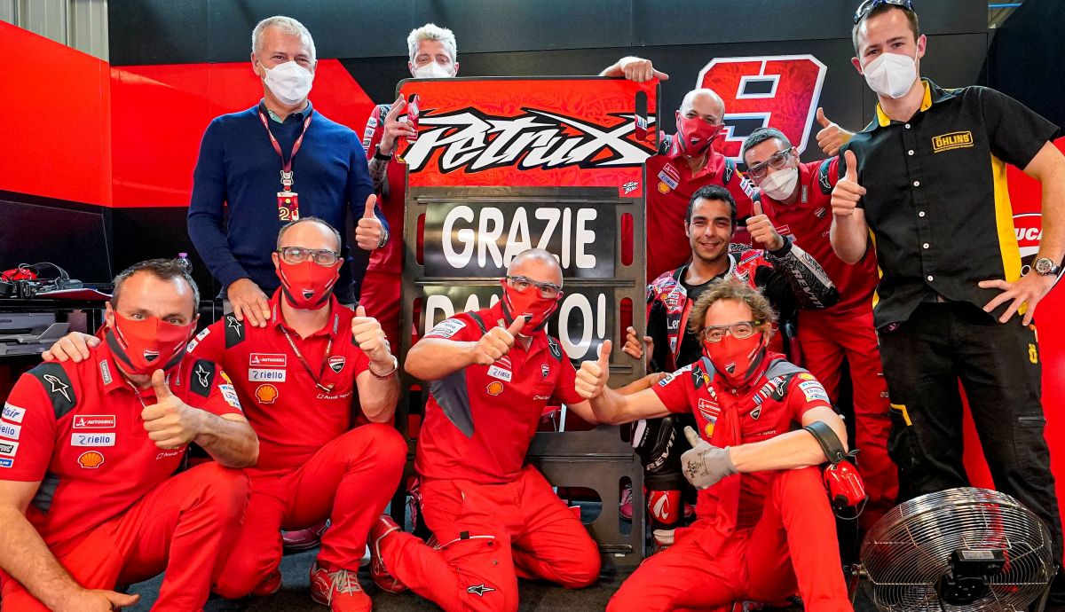 El equipo Ducati se despide Danilo Petrucci al término de la temporada 2020 El equipo Ducati se despide Danilo Petrucci al término de la temporada 2020