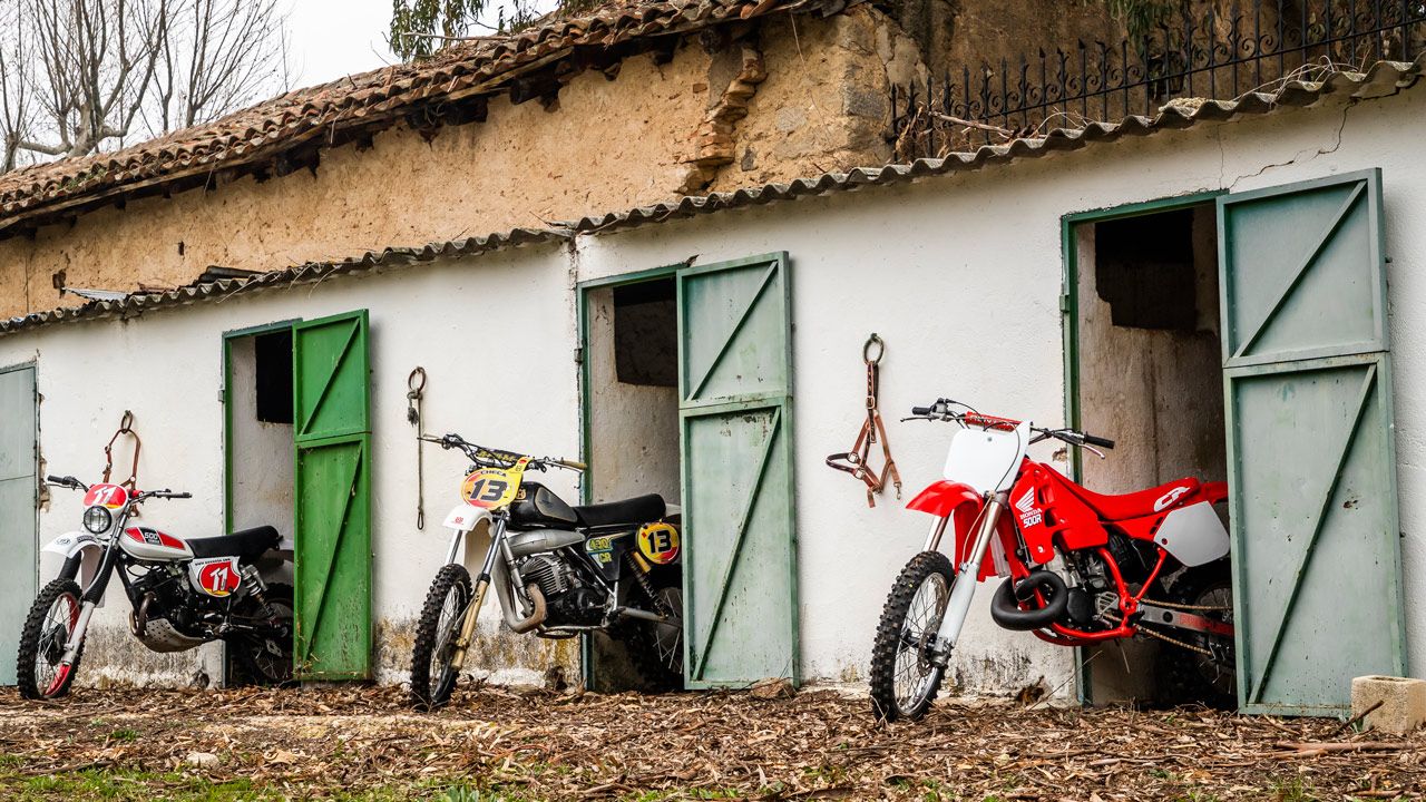 Comparativa off road 500: Honda CR, Husqvarna CR y Yamaha XT