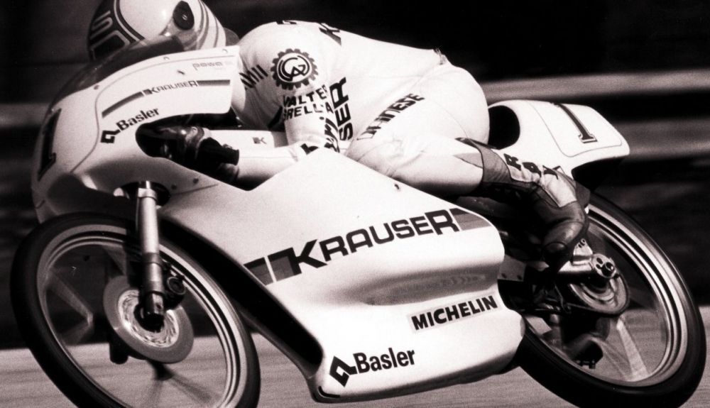 Stefan Dörflinger fue tetracampeón mundial al ganar dos títulos de 80cc y dos de 50cc Stefan Dörflinger fue tetracampeón mundial al ganar dos títulos de 80cc y dos de 50cc