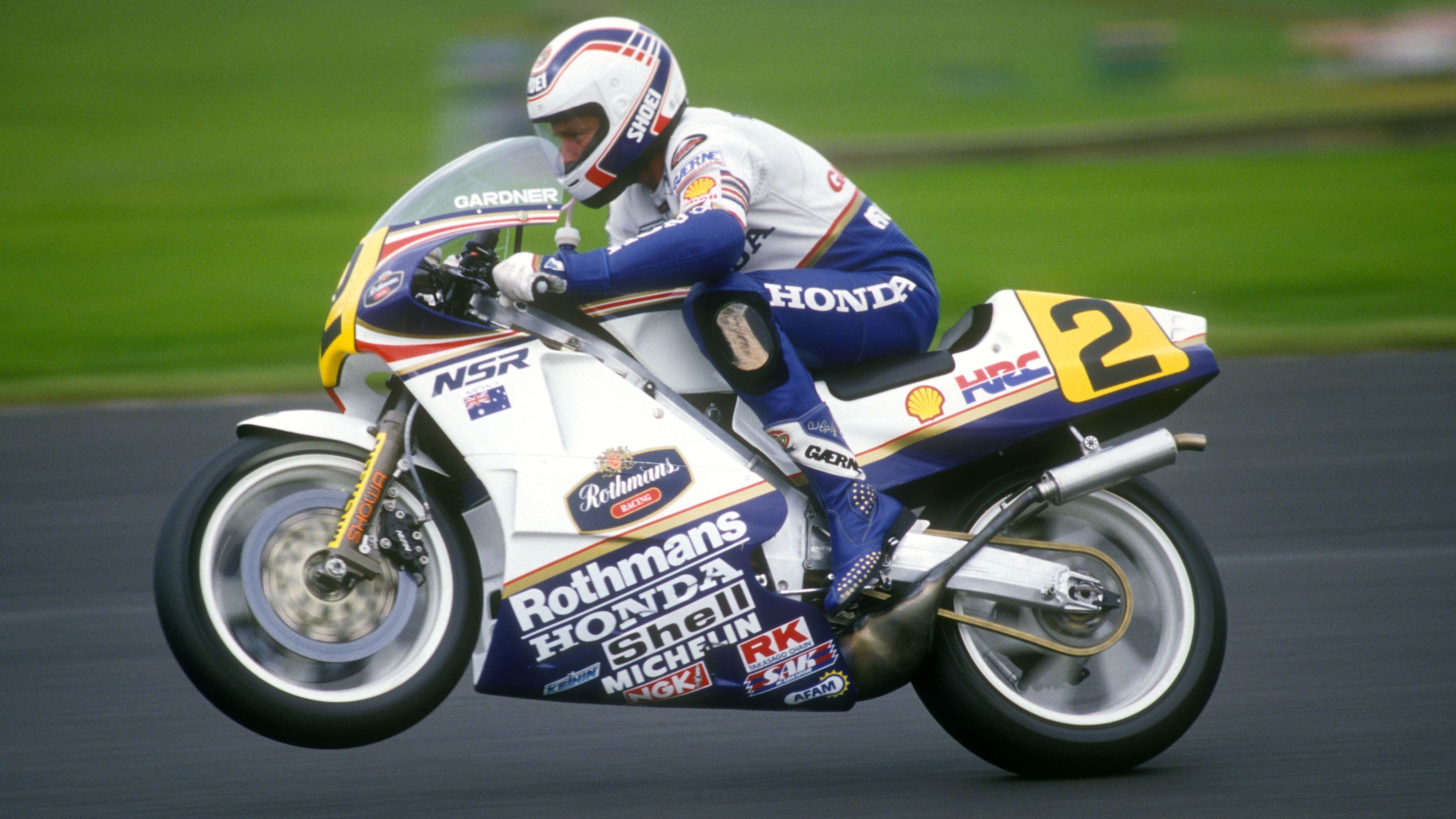Wayne Gardner fue campeón de 500cc