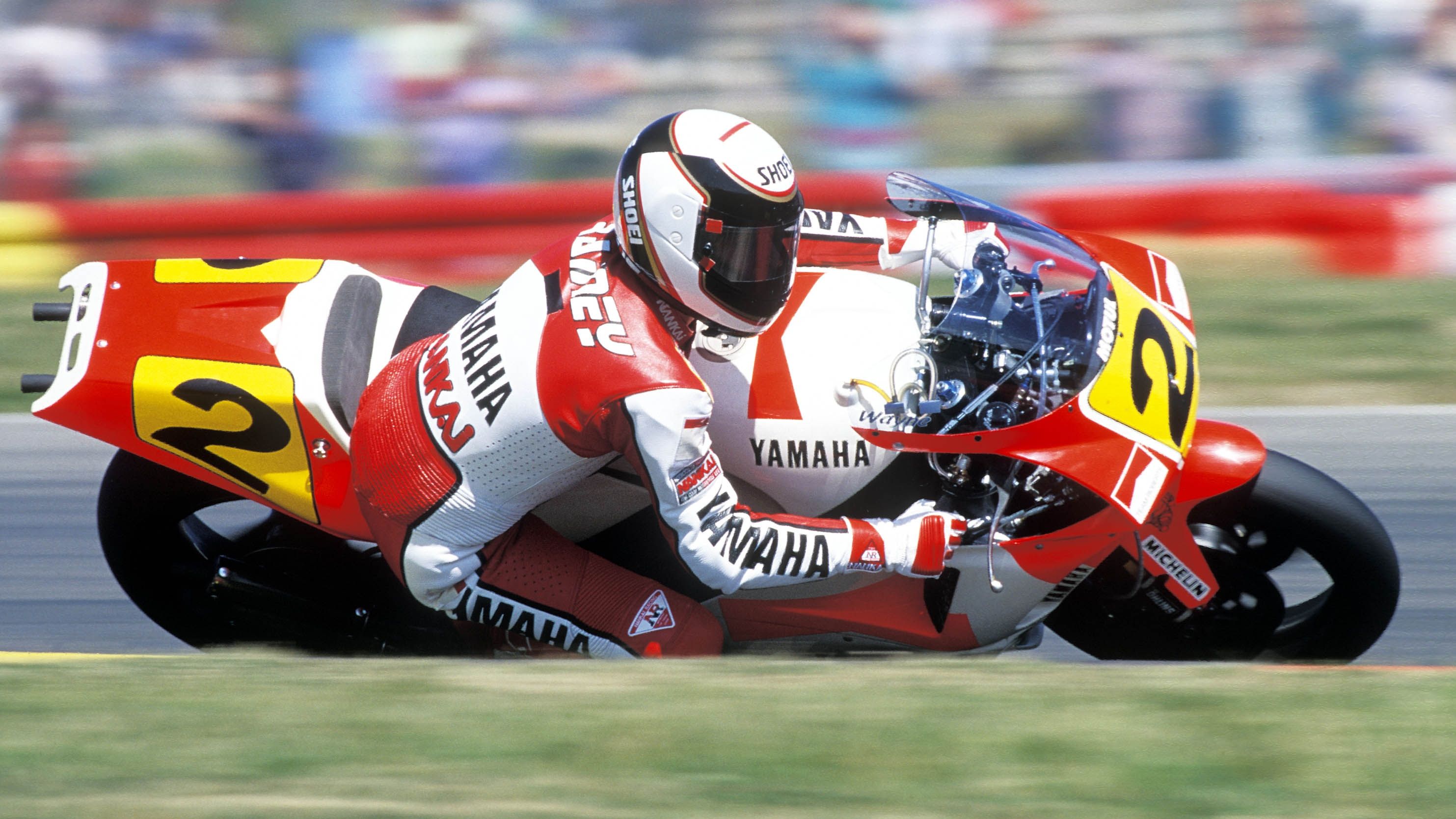 Wayne Rainey se proclamó tricampeón del mundo de 500cc