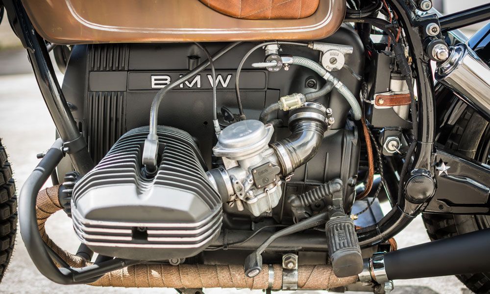 BMW R 65 preparada por JP Choppers