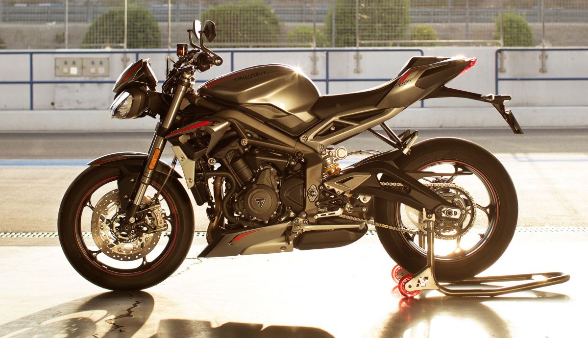 La Triumph Street Triple RS con la que el PTR disputará el BSS 2021