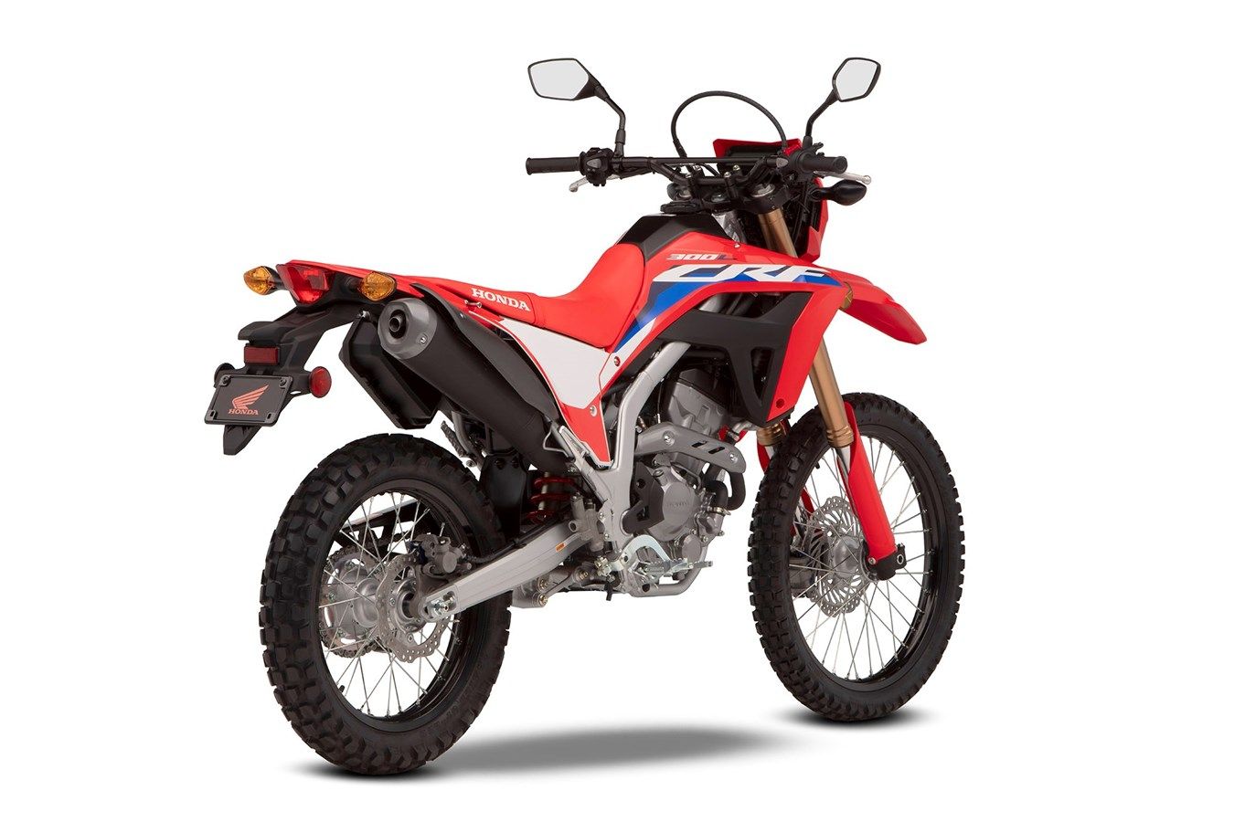 HONDA CRF300L tres cuartos trasero