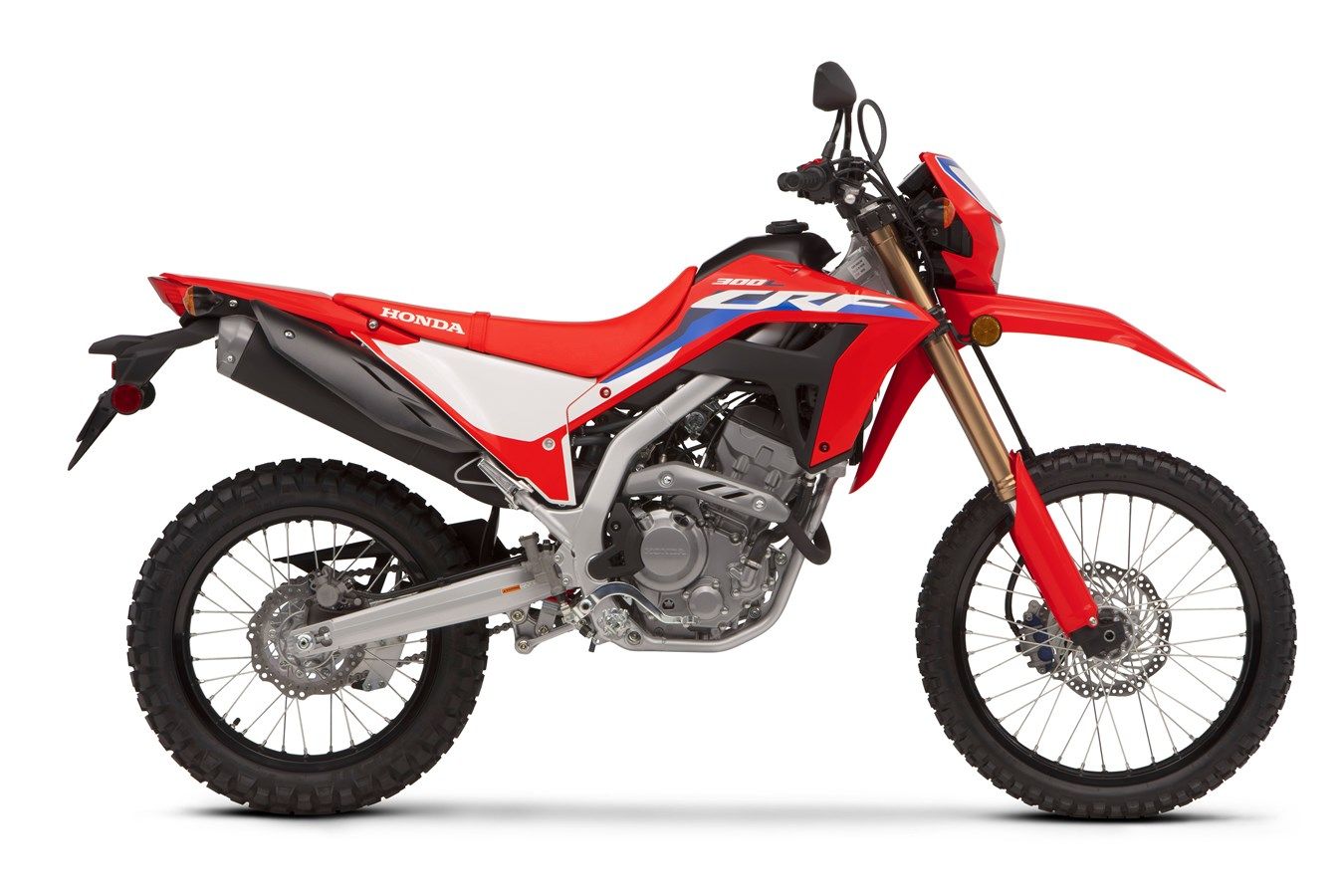 HONDA CRF300L perfil derecho
