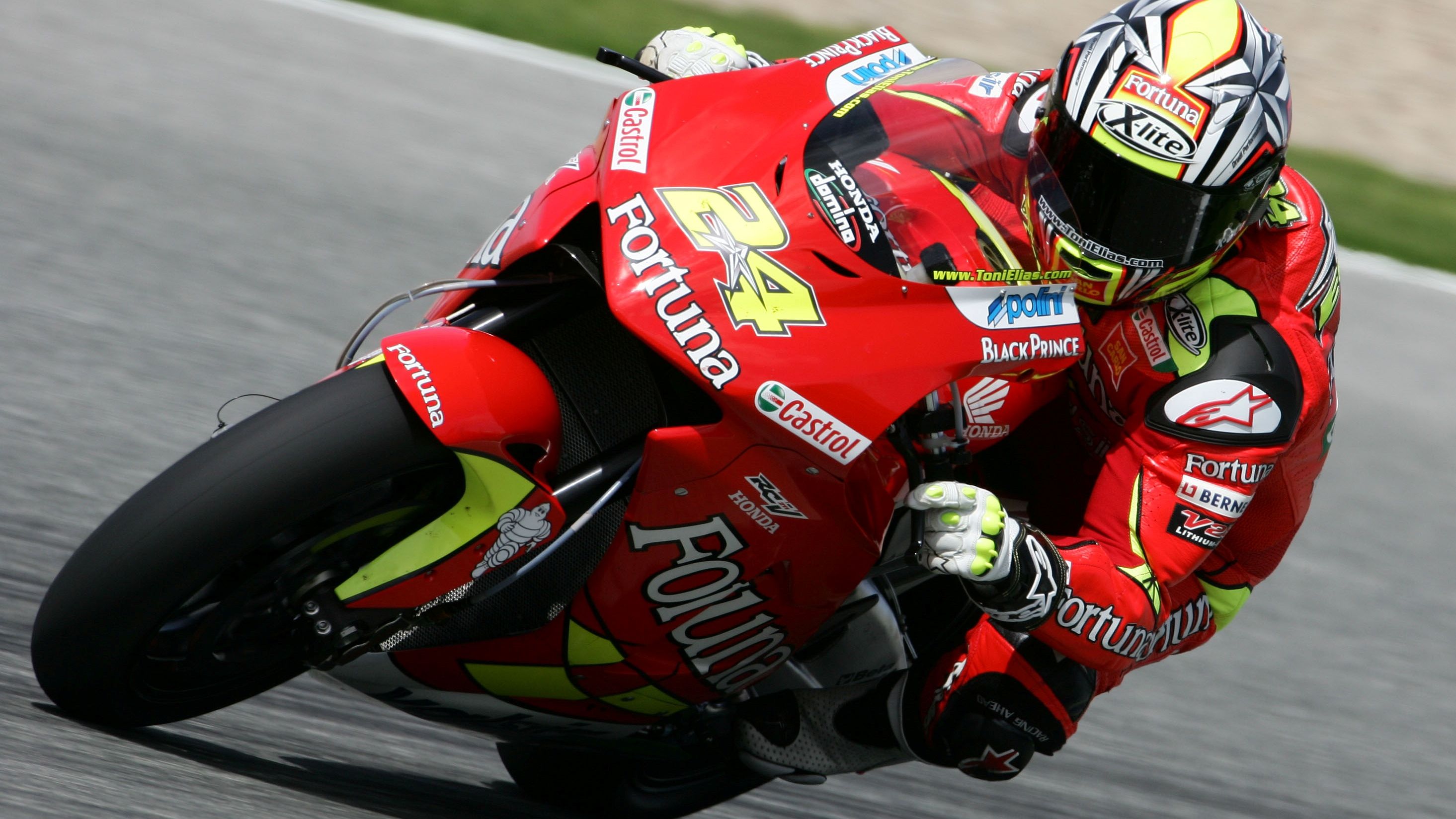 Toni Elías en Honda