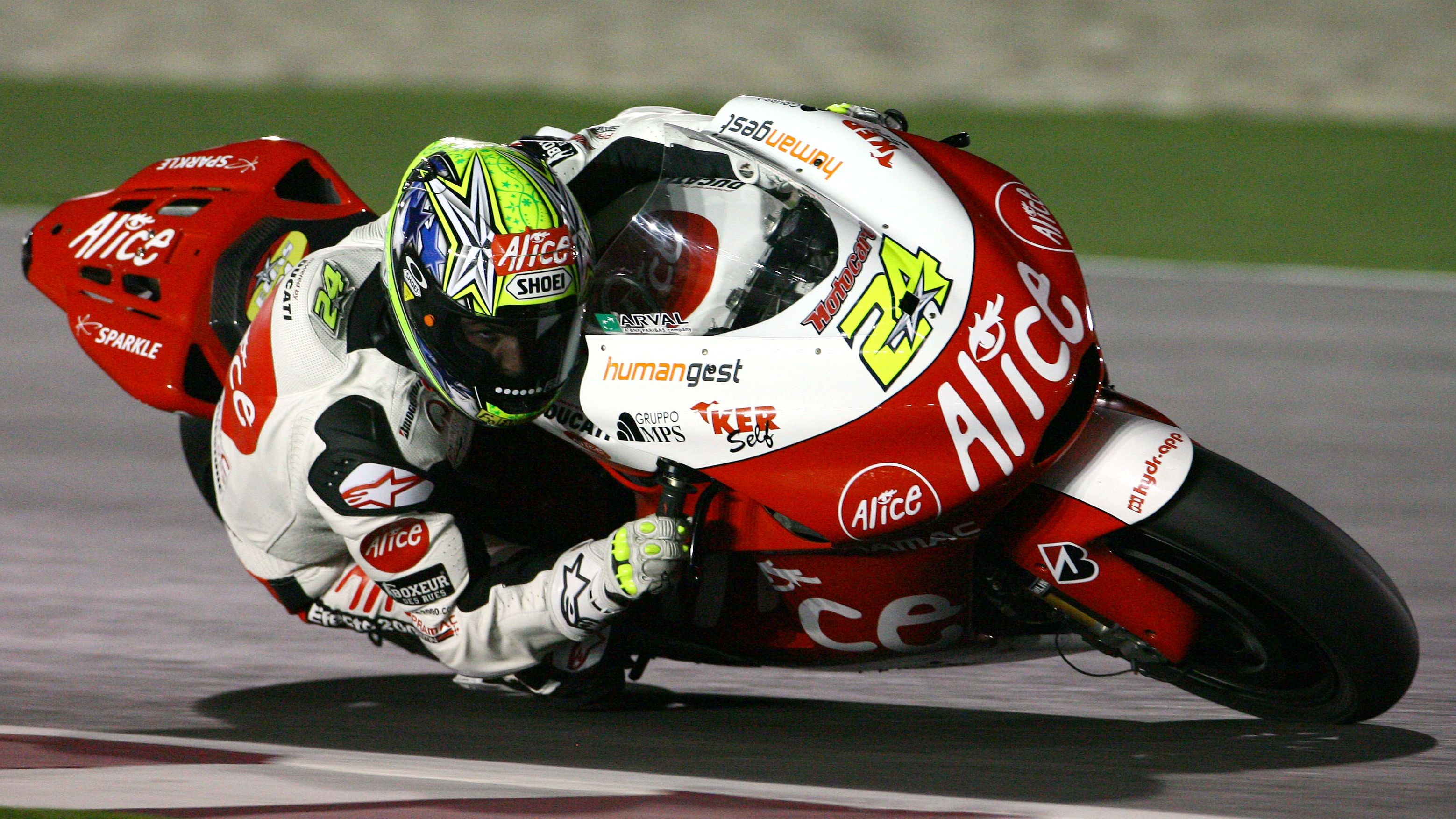 Toni Elías en Ducati