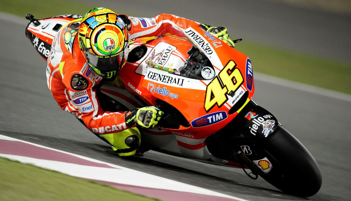 Valentino Rossi en Ducati Valentino Rossi en Ducati