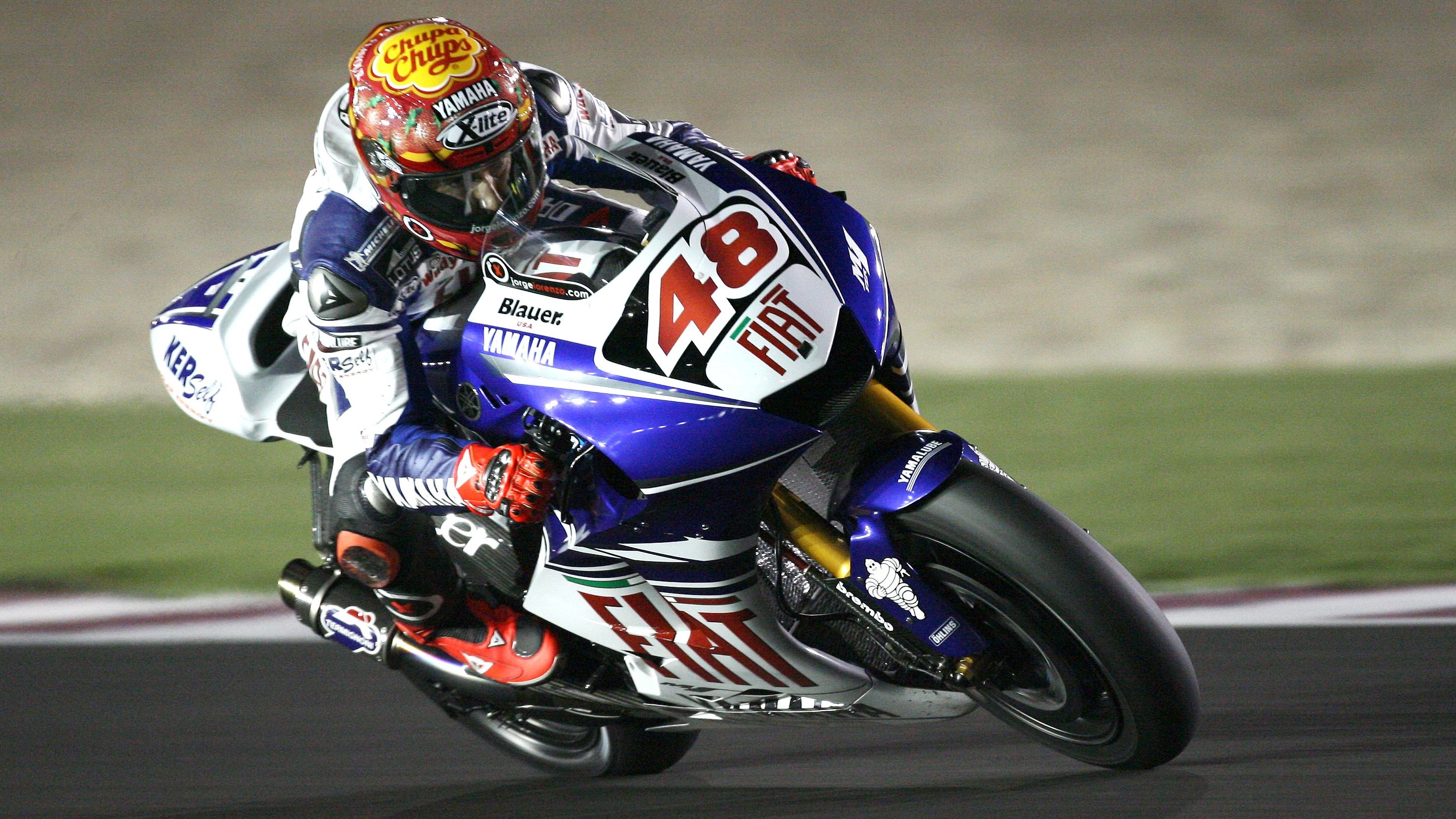 Jorge Lorenzo con Yamaha