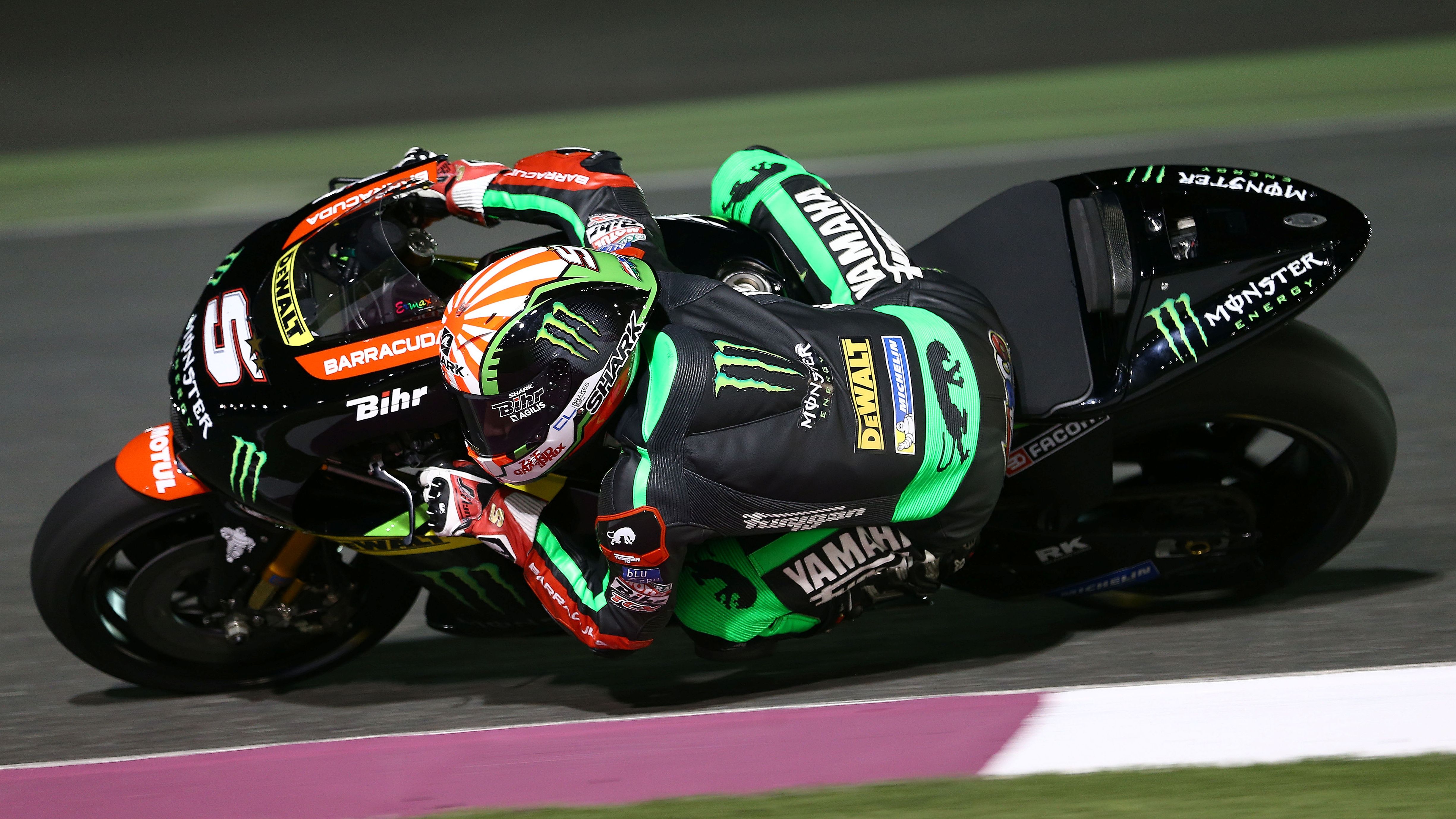 Johann Zarco con Yamaha