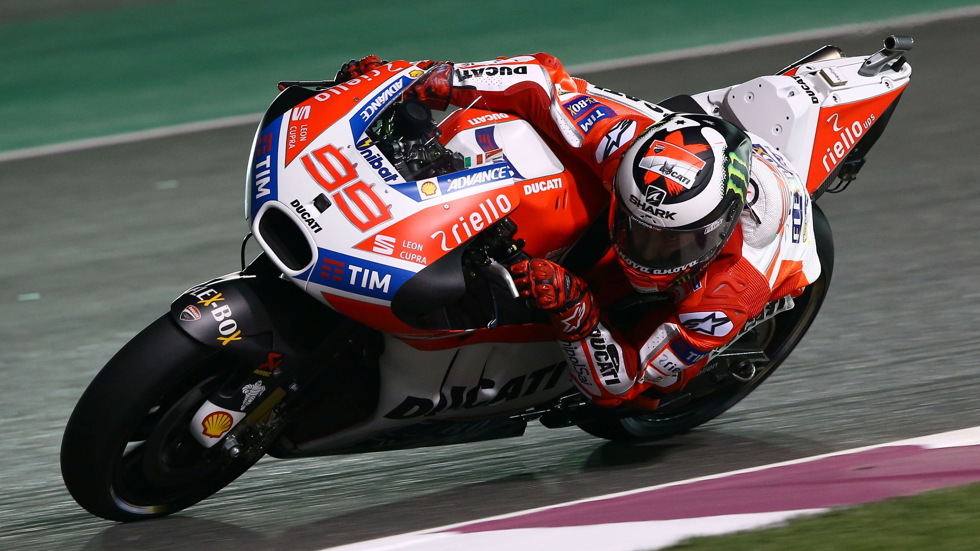 Jorge Lorenzo con Ducati