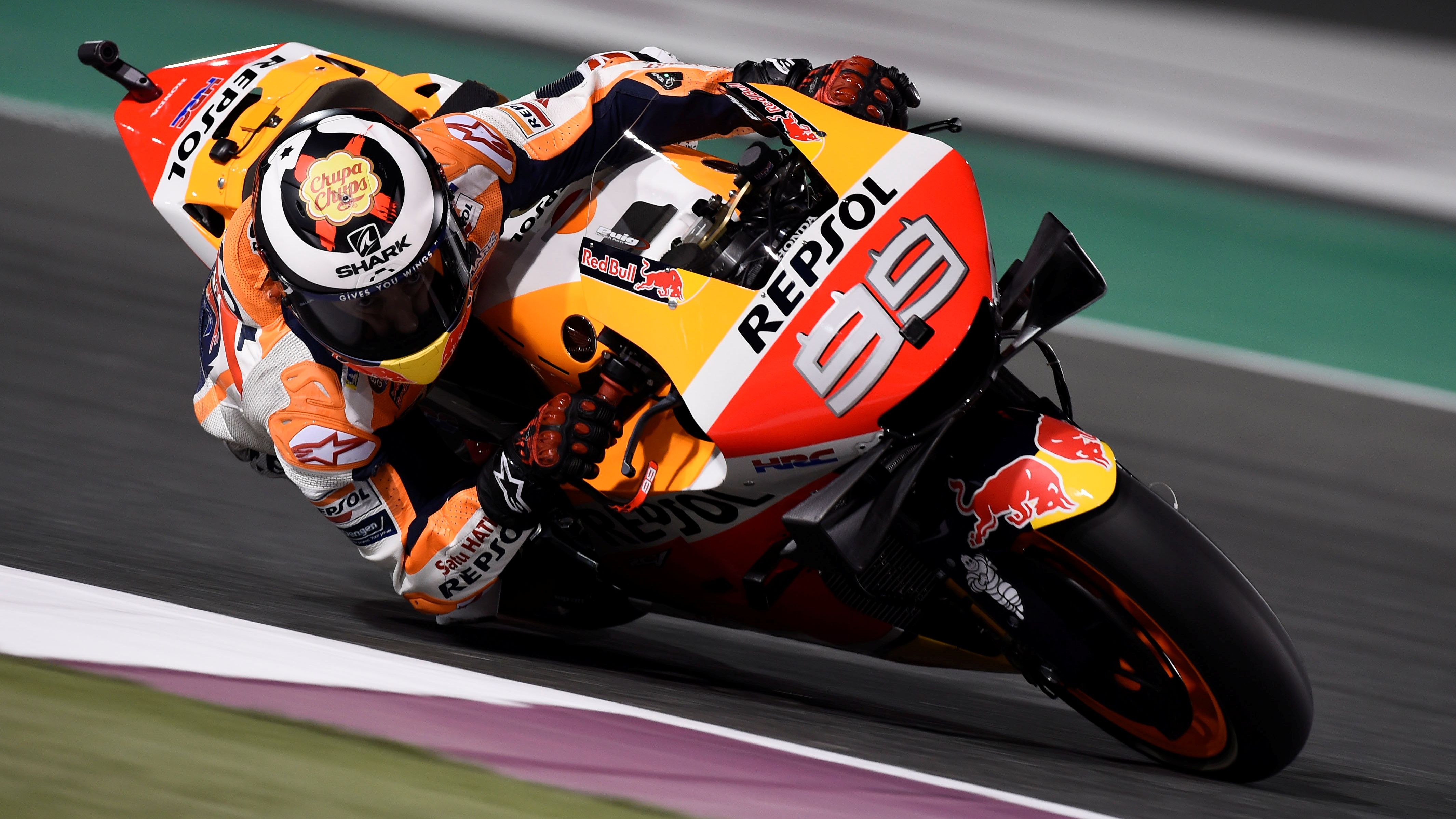 Jorge Lorenzo con Honda